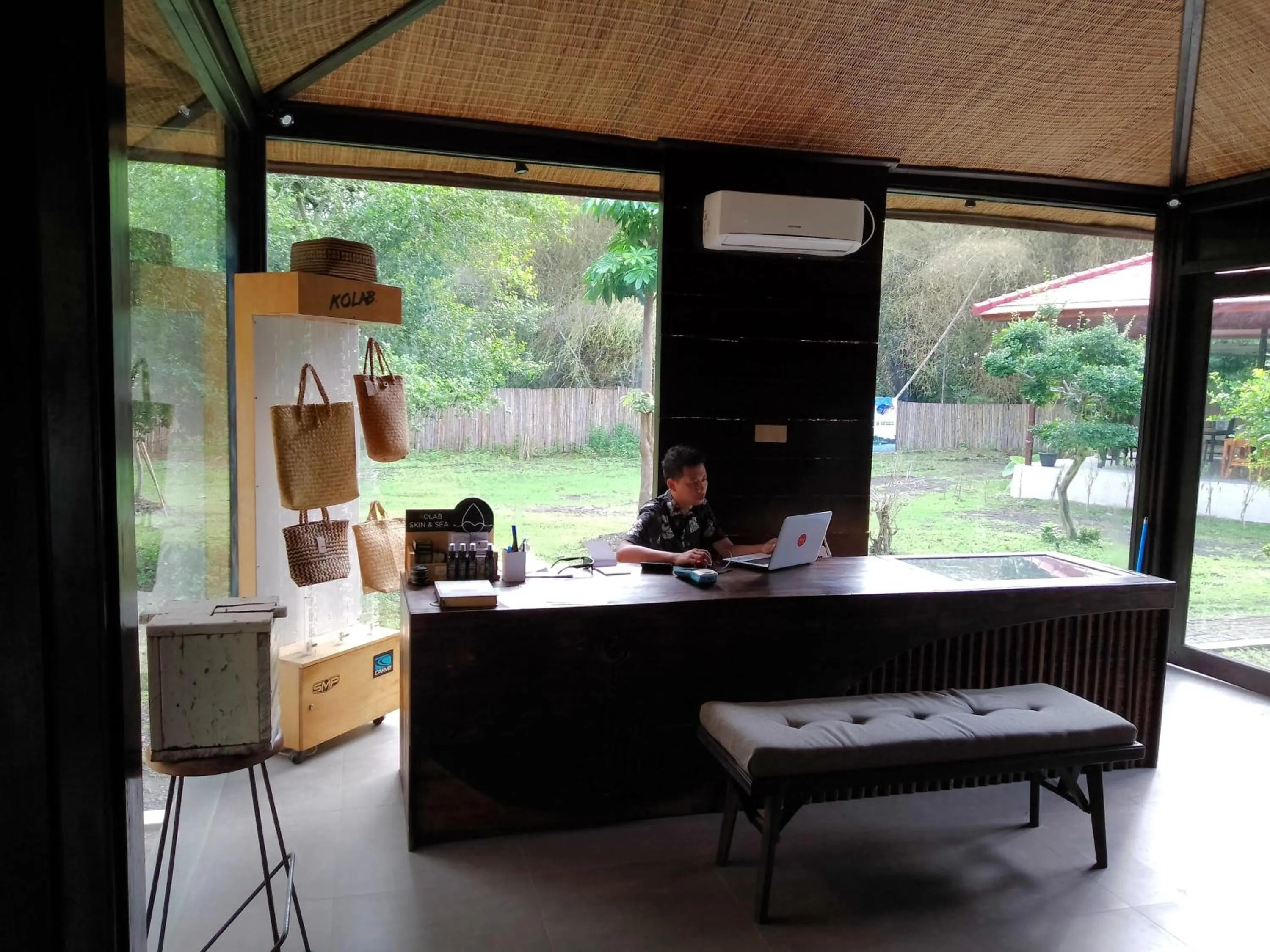 Lobby or reception in Jawa Jiwa G-Land Resort