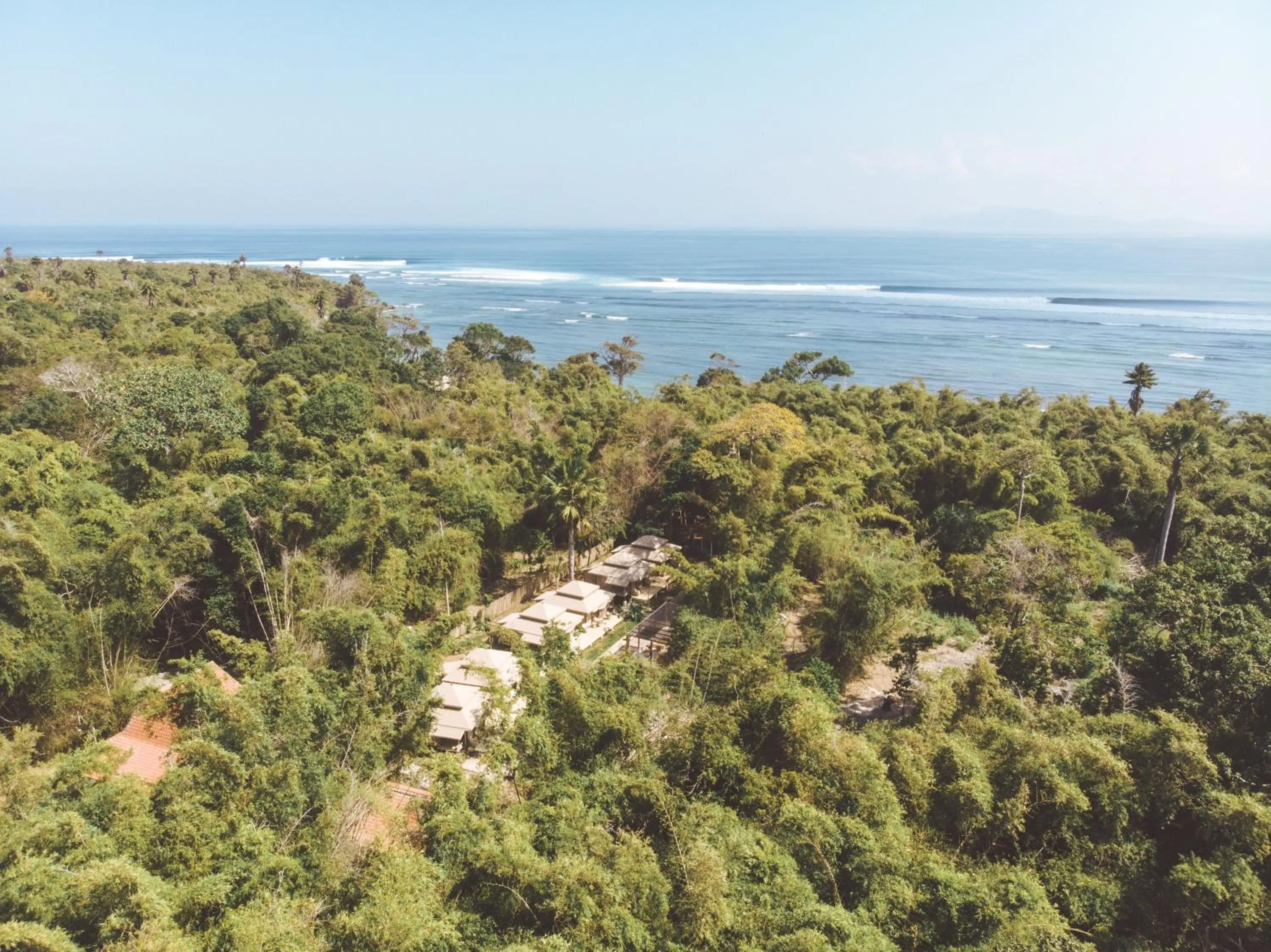 Natural landscape in Jawa Jiwa G-Land Resort