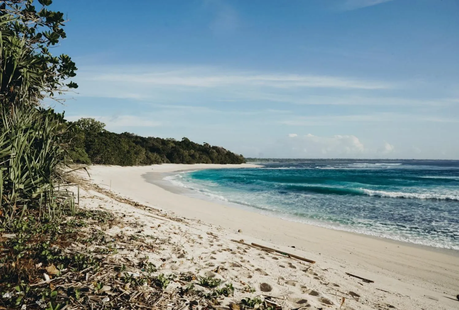 Beach in Jawa Jiwa G-Land Resort