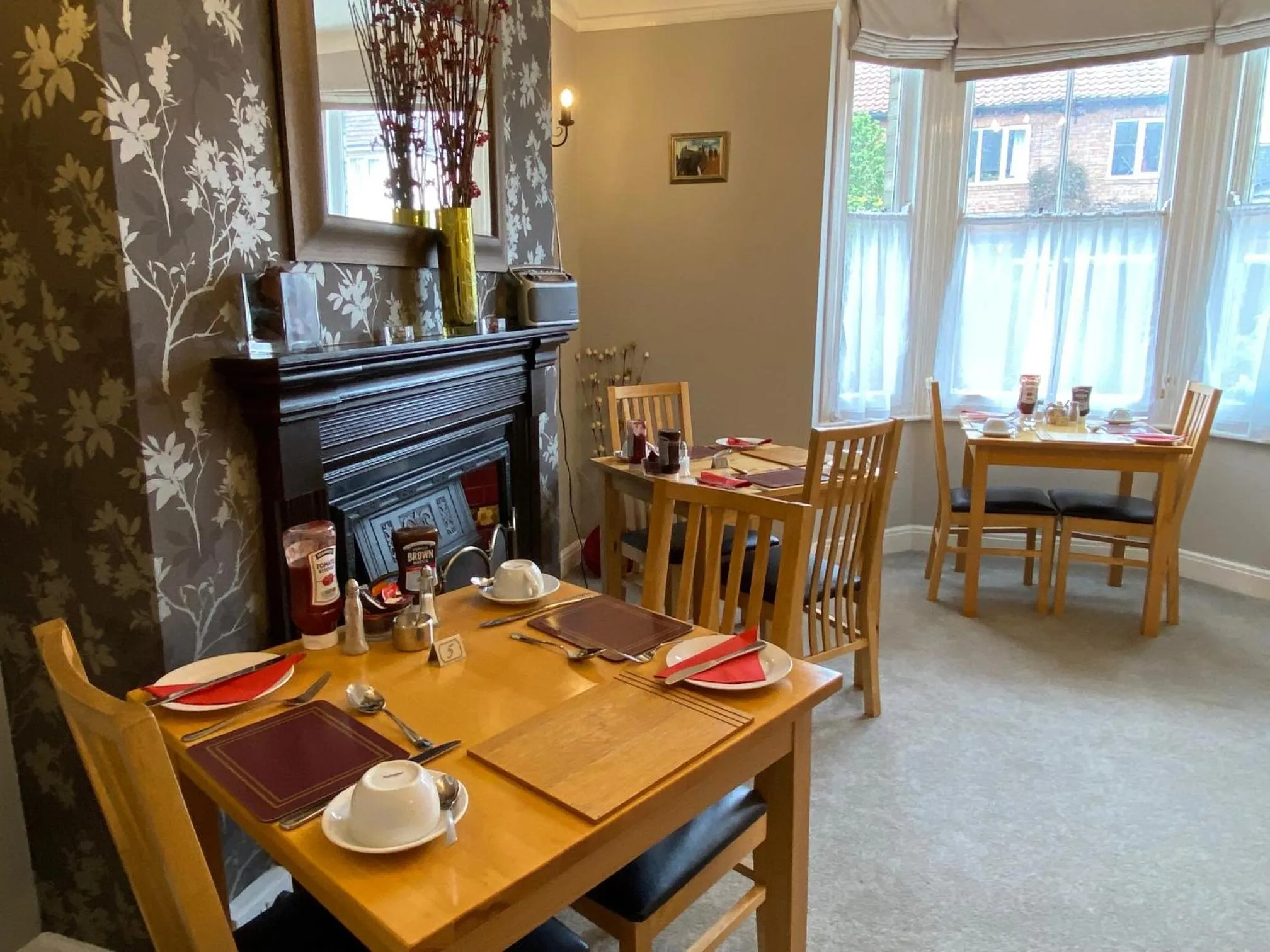 Dining area in Number 34 Bed and Breakfast York