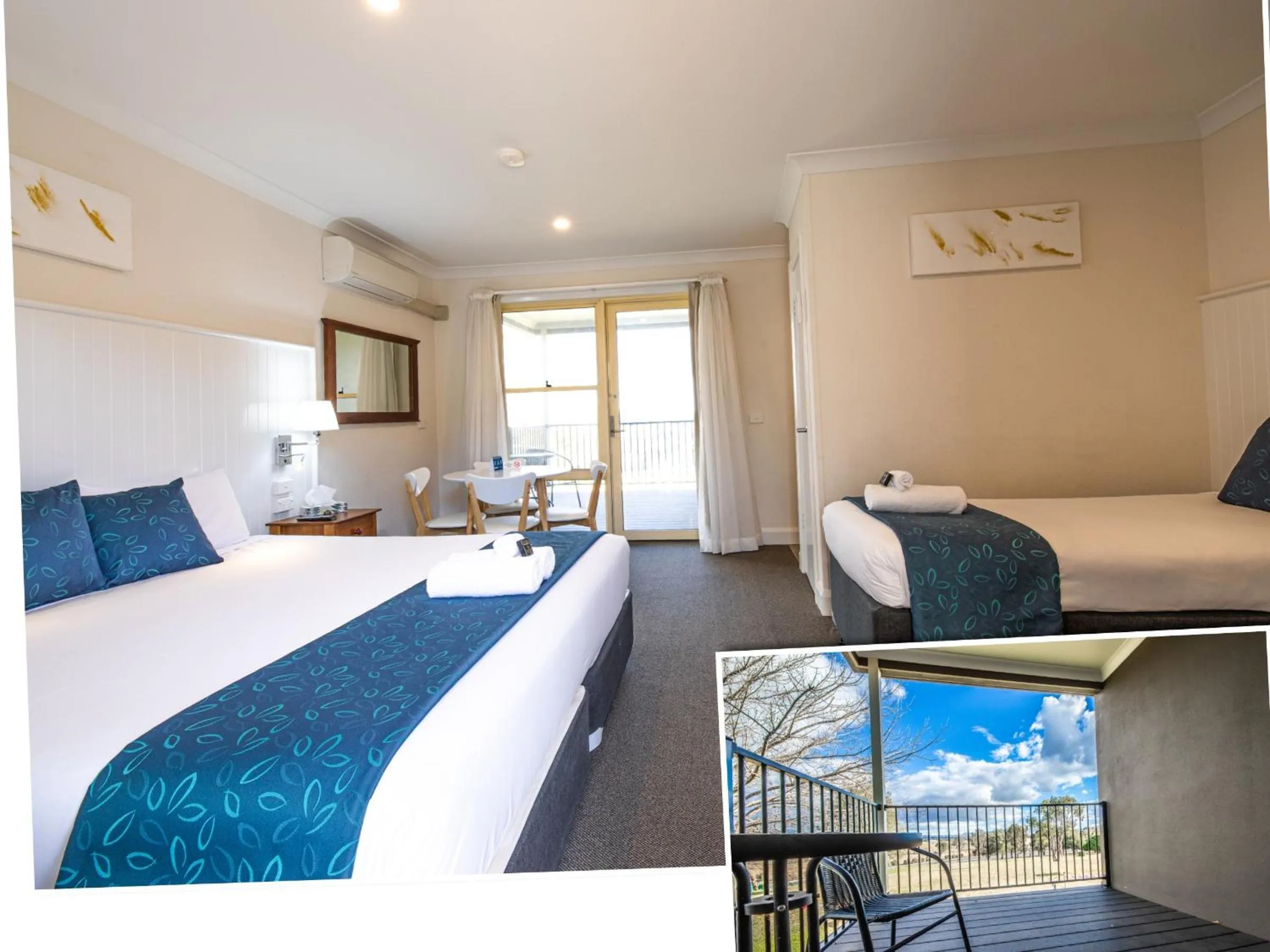 View (from property/room), Bed in Bathurst Gold Panner