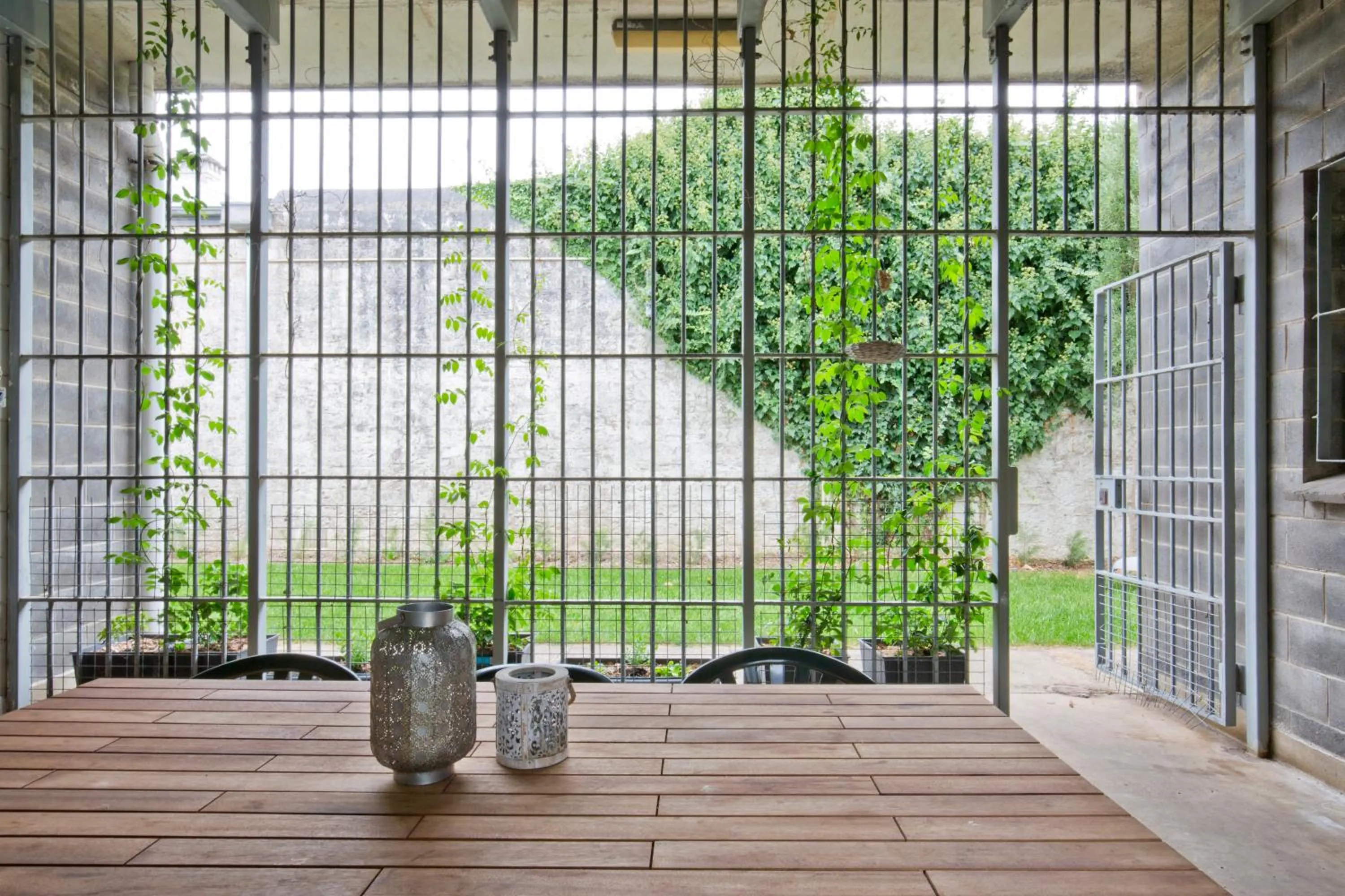 Patio in The Old Mount Gambier Gaol