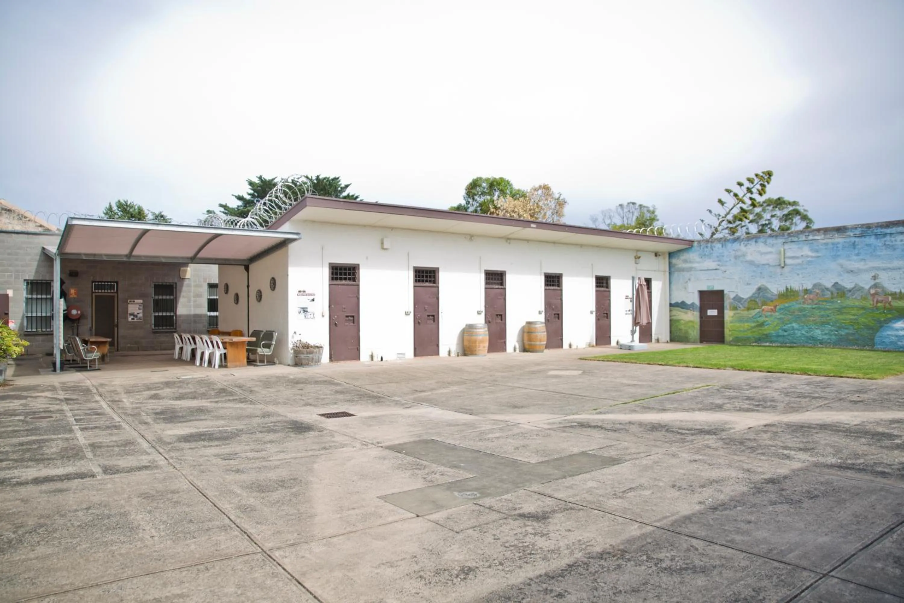 Garden in The Old Mount Gambier Gaol