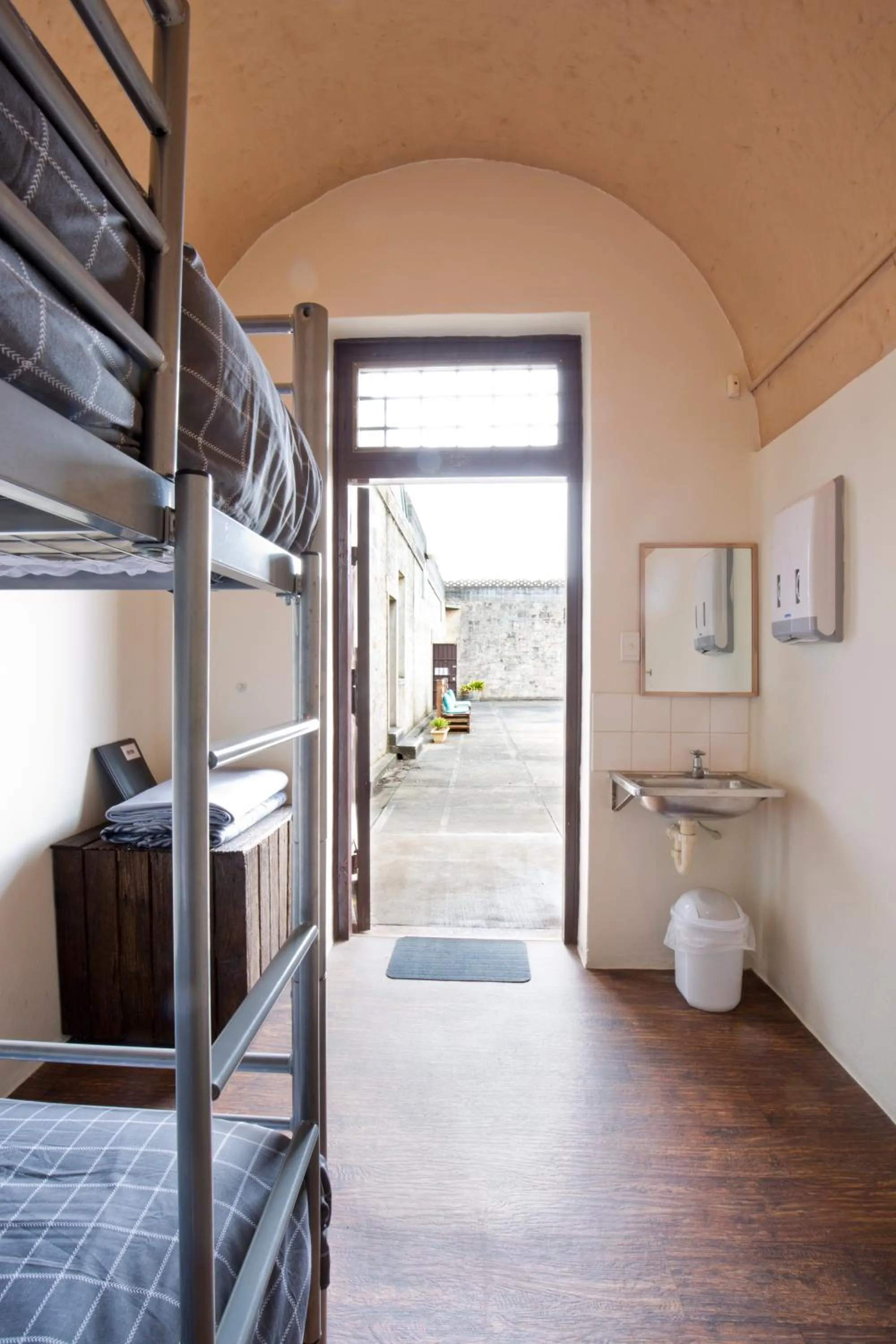 bunk bed, Bed in The Old Mount Gambier Gaol