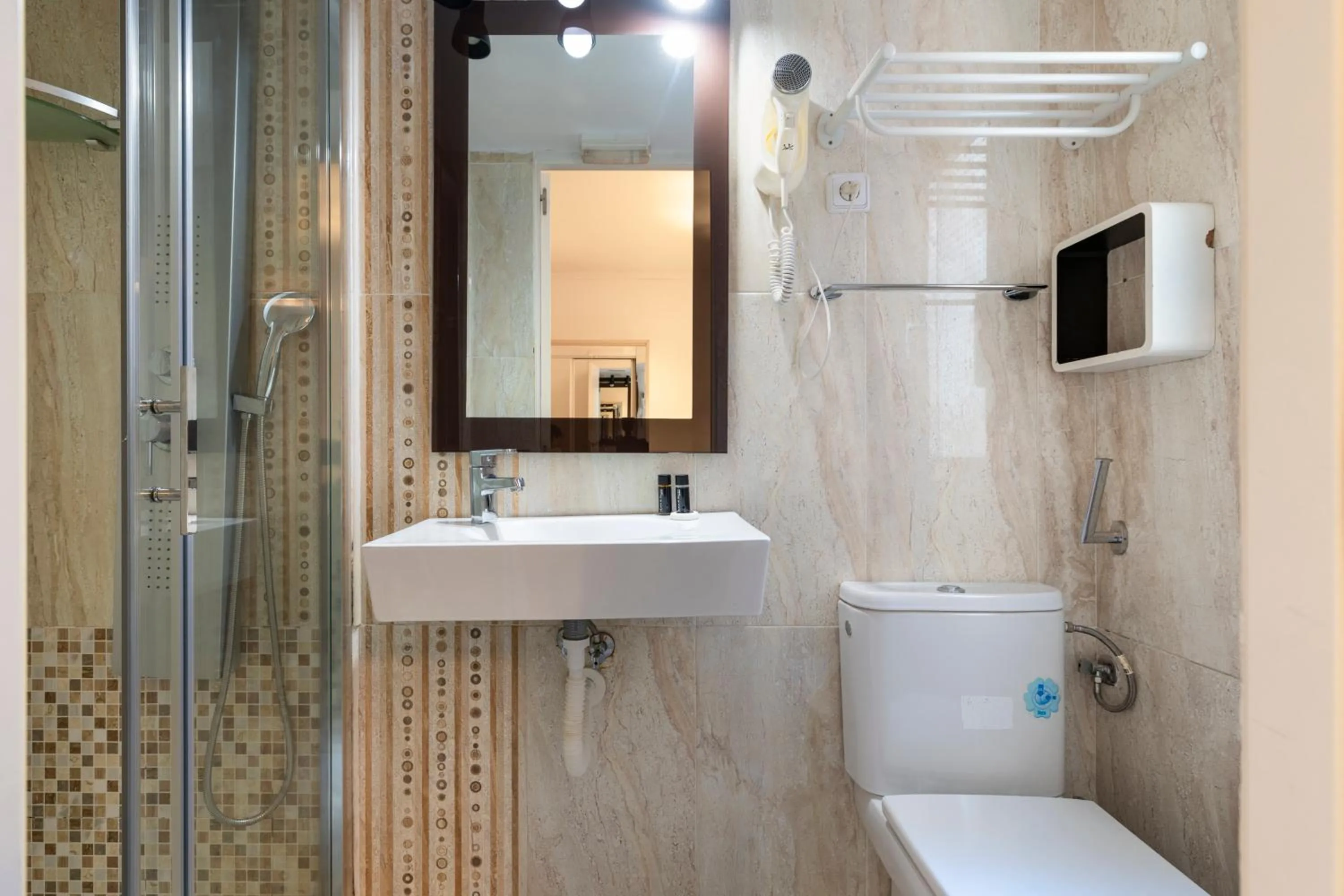 Bathroom in H-A San Mateo Suites