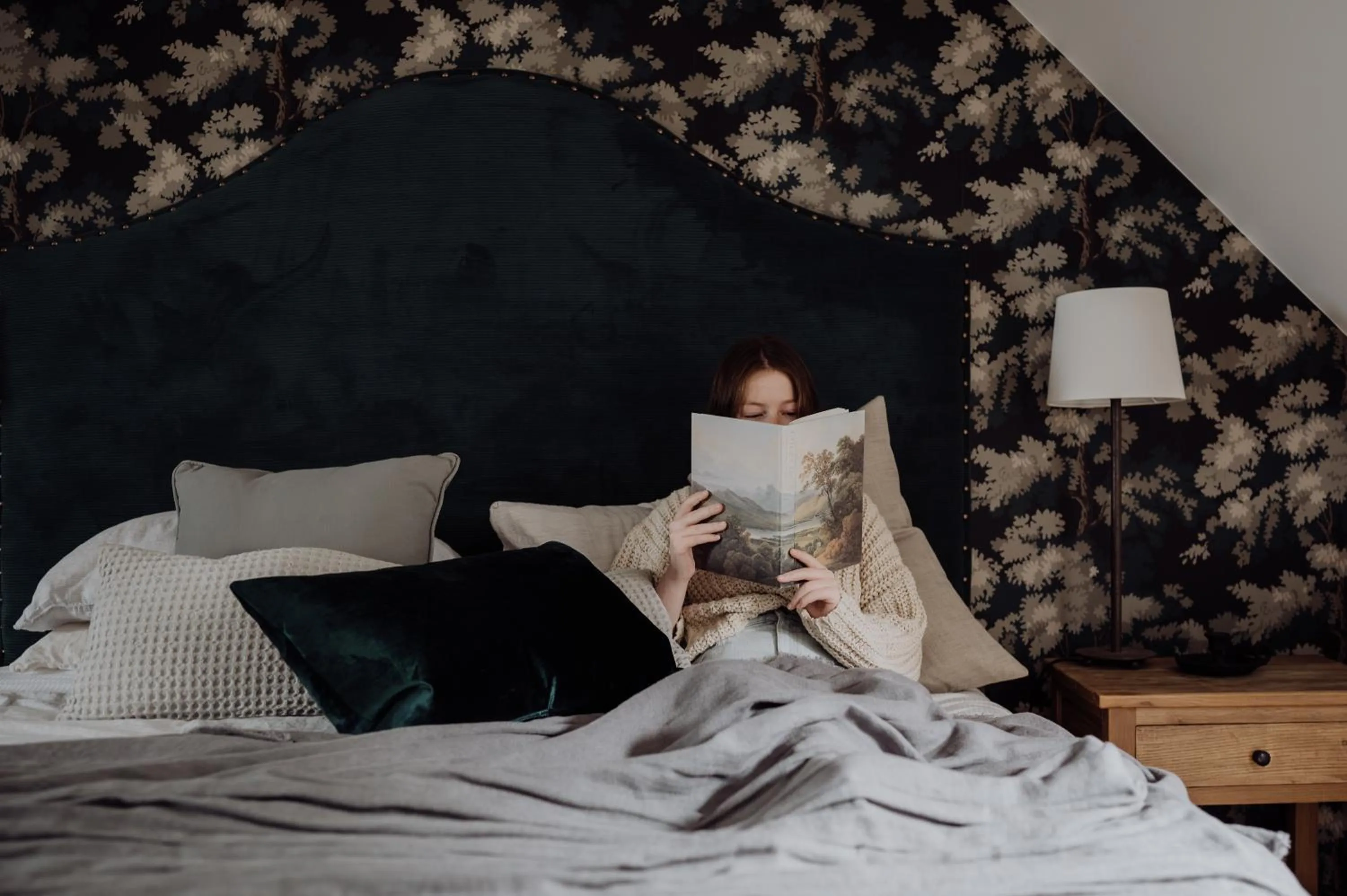 Bed in Ship Inn Stanley