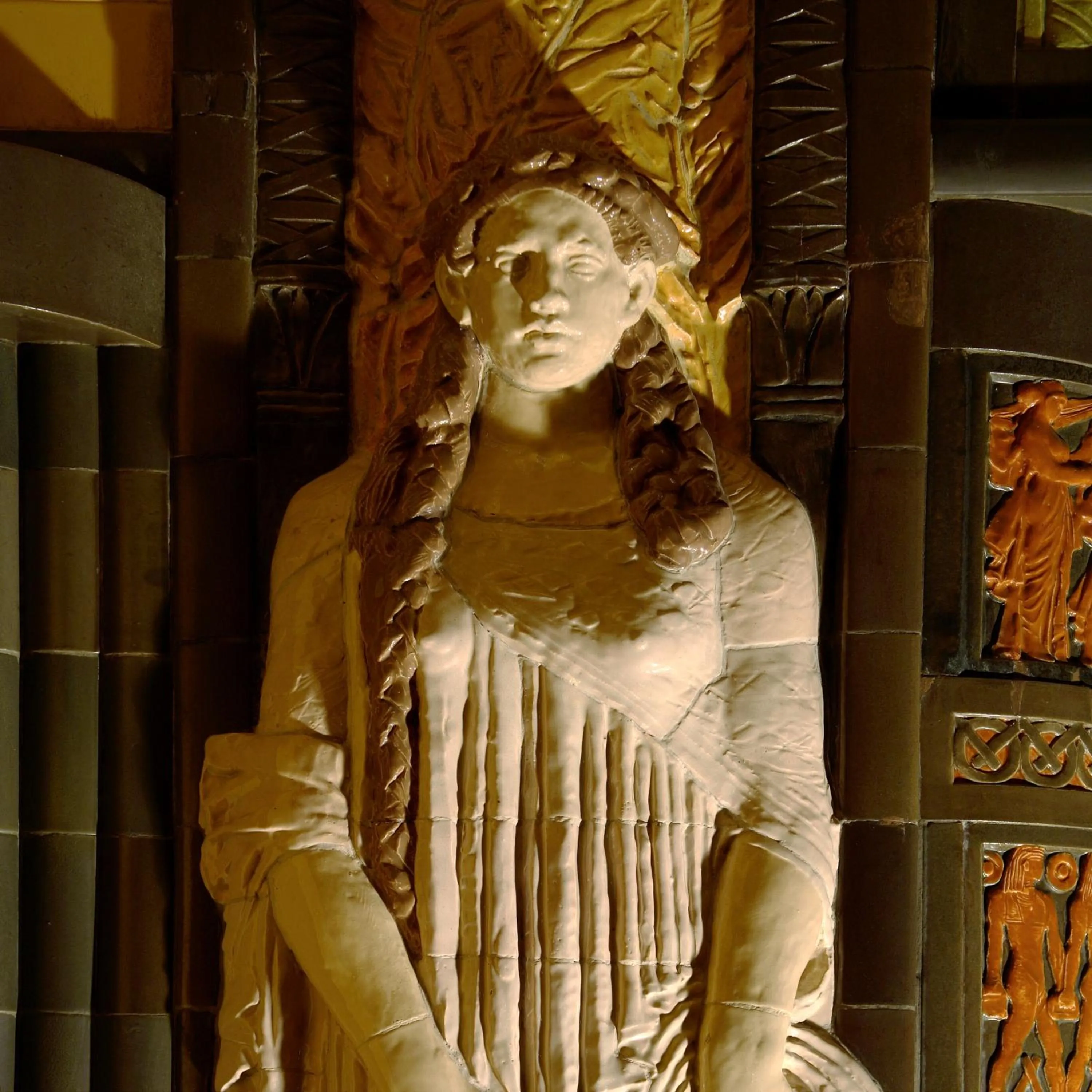 Lobby or reception in Art Deco Imperial Hotel