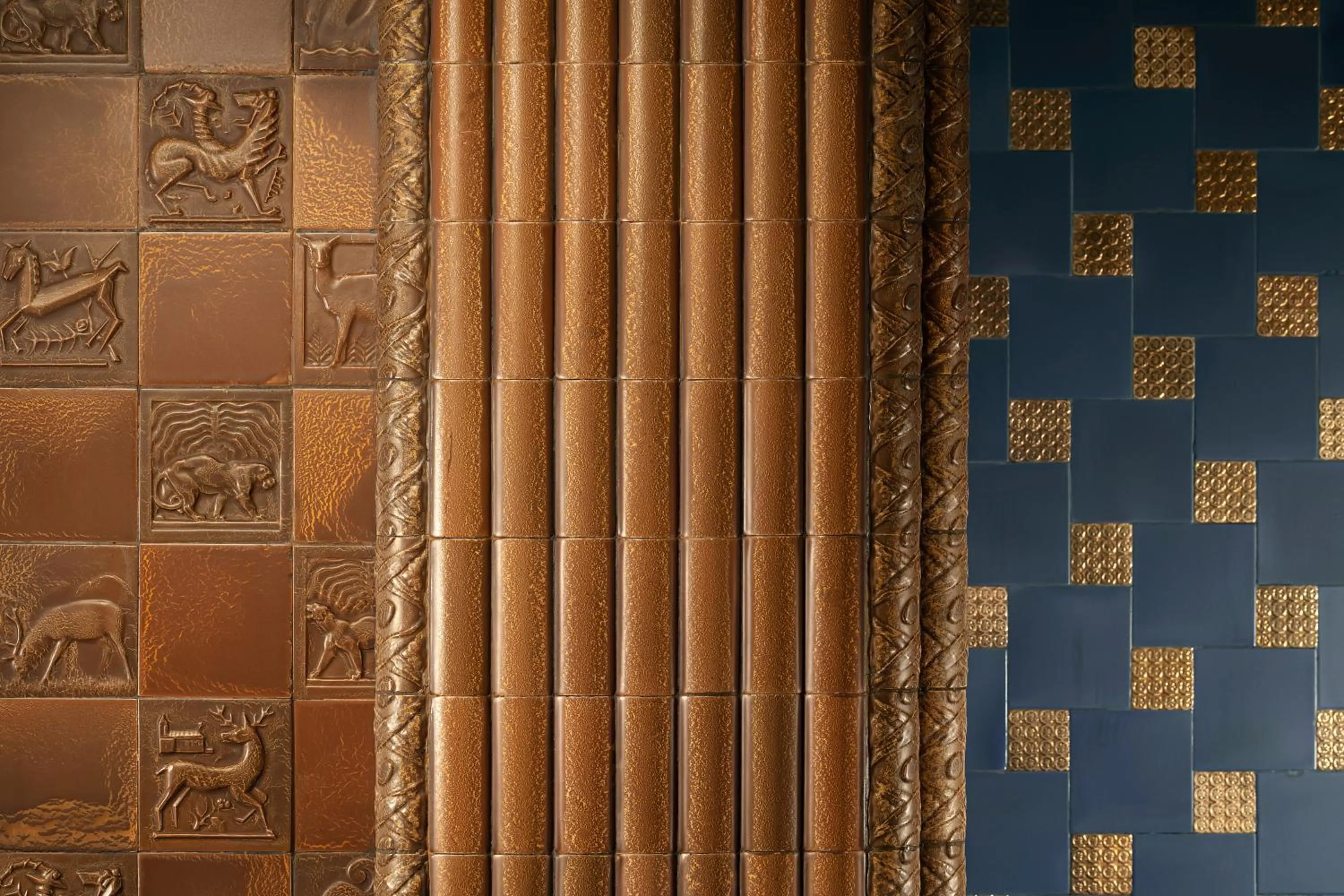Lobby or reception in Art Deco Imperial Hotel