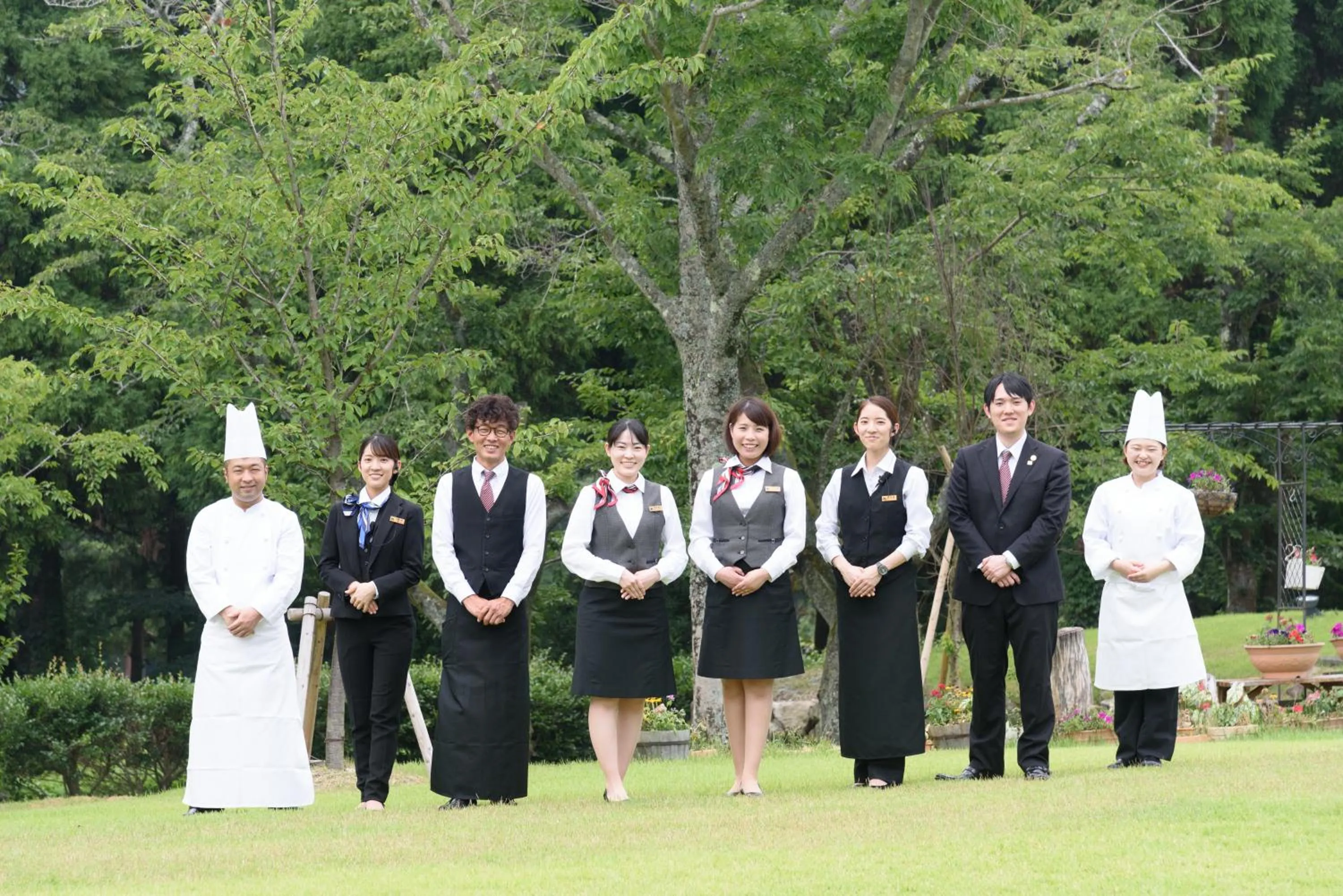 Staff in Kijima Kogen Hotel