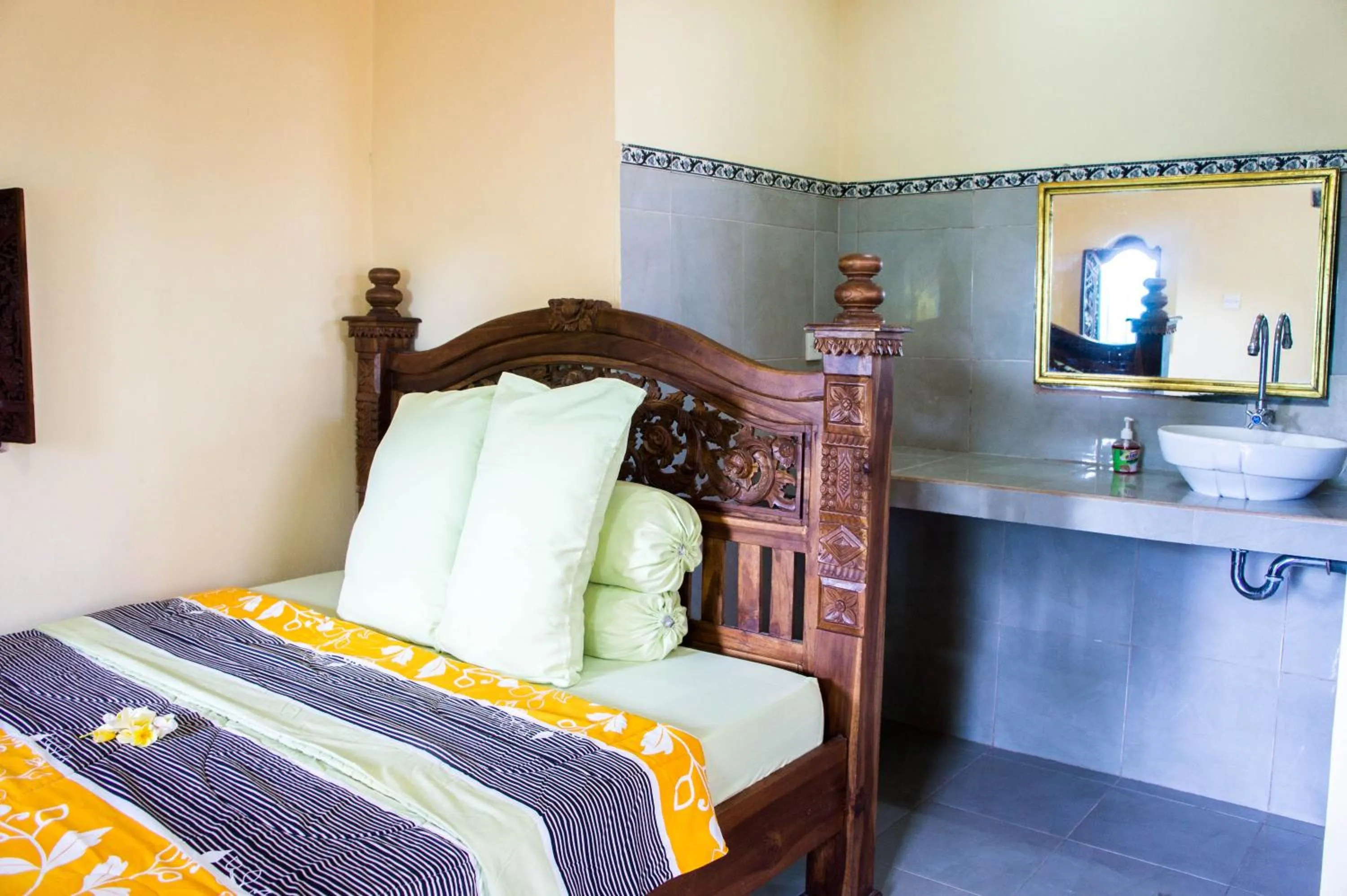 Bedroom, Bed in Shiva House