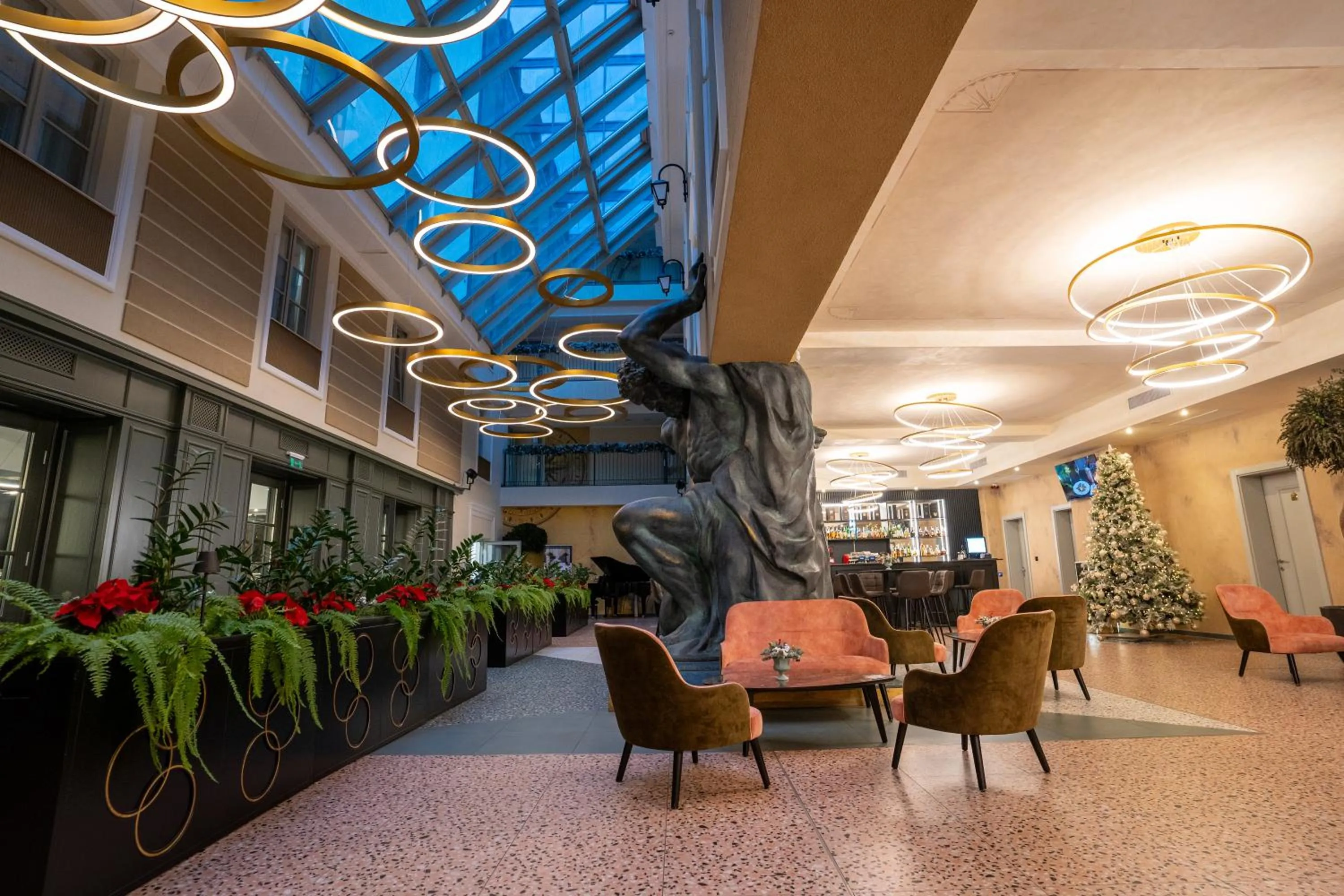 Lobby or reception in ATLAS Hotel