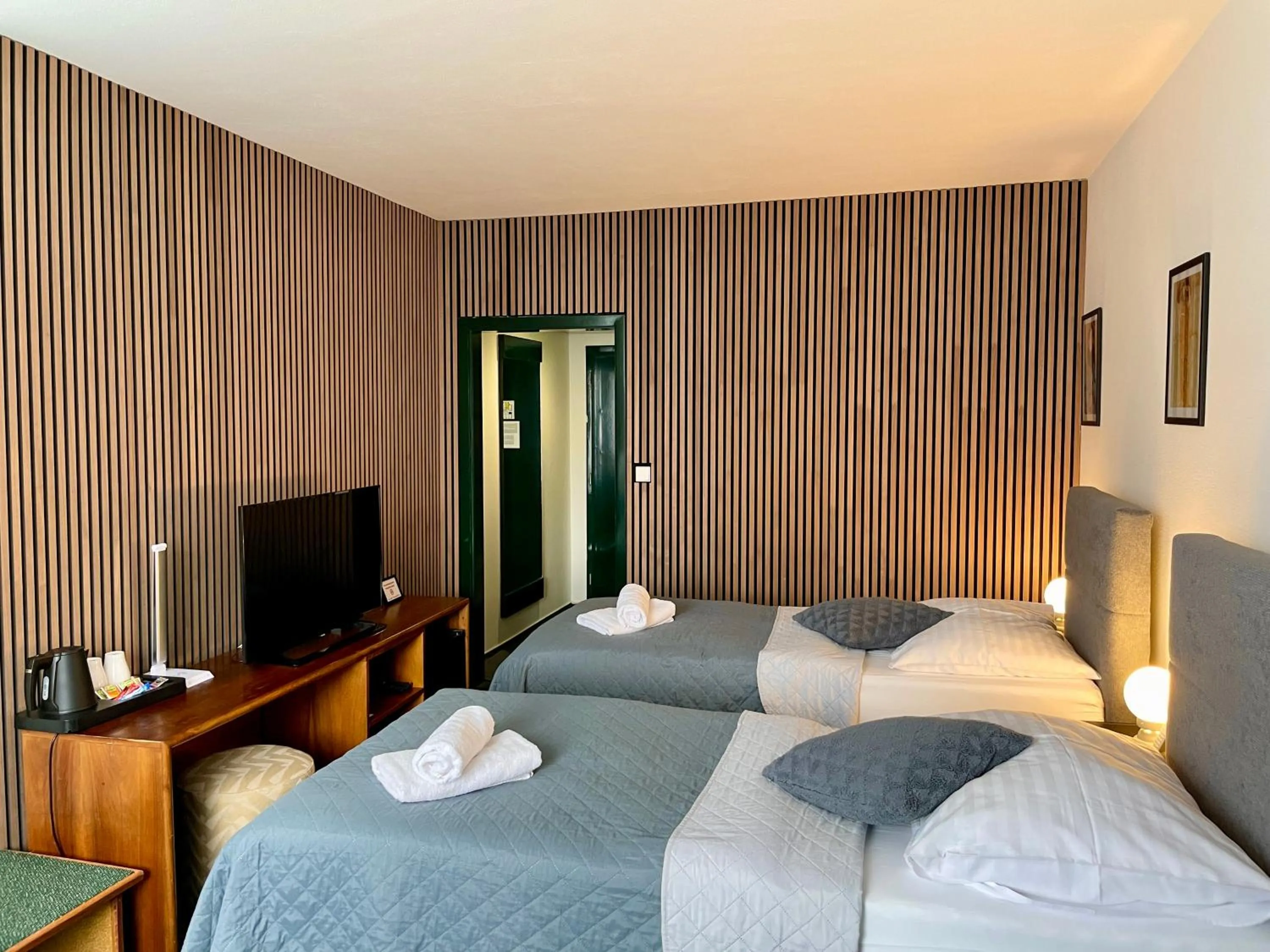 Bed in A-Austerlitz Hotel