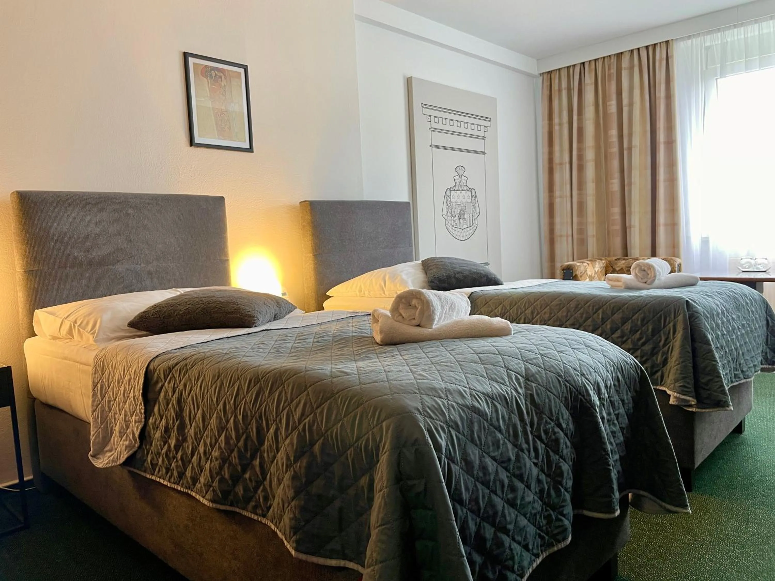 Bed in A-Austerlitz Hotel