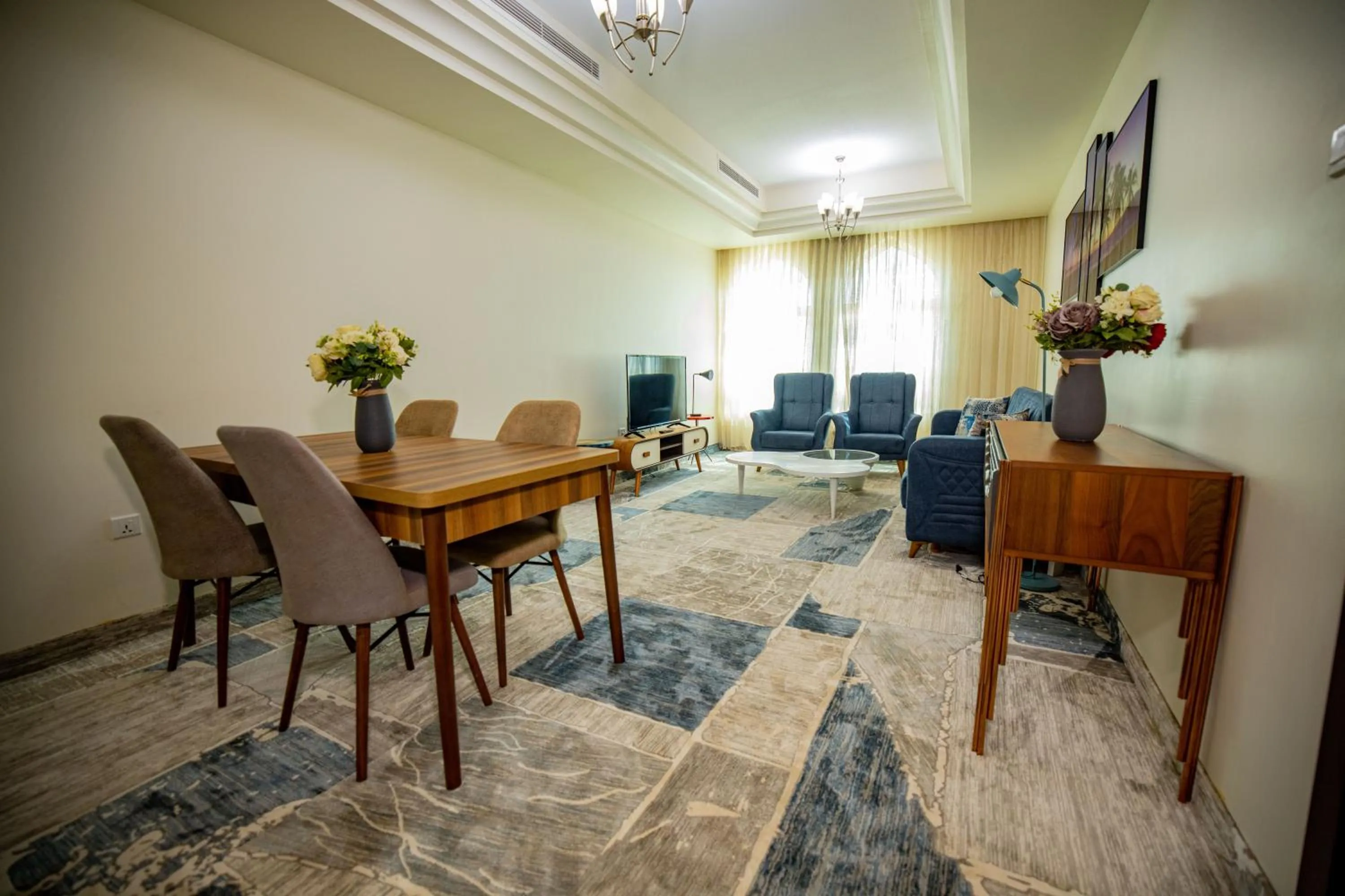 Living room in Niamey Mall & Residence