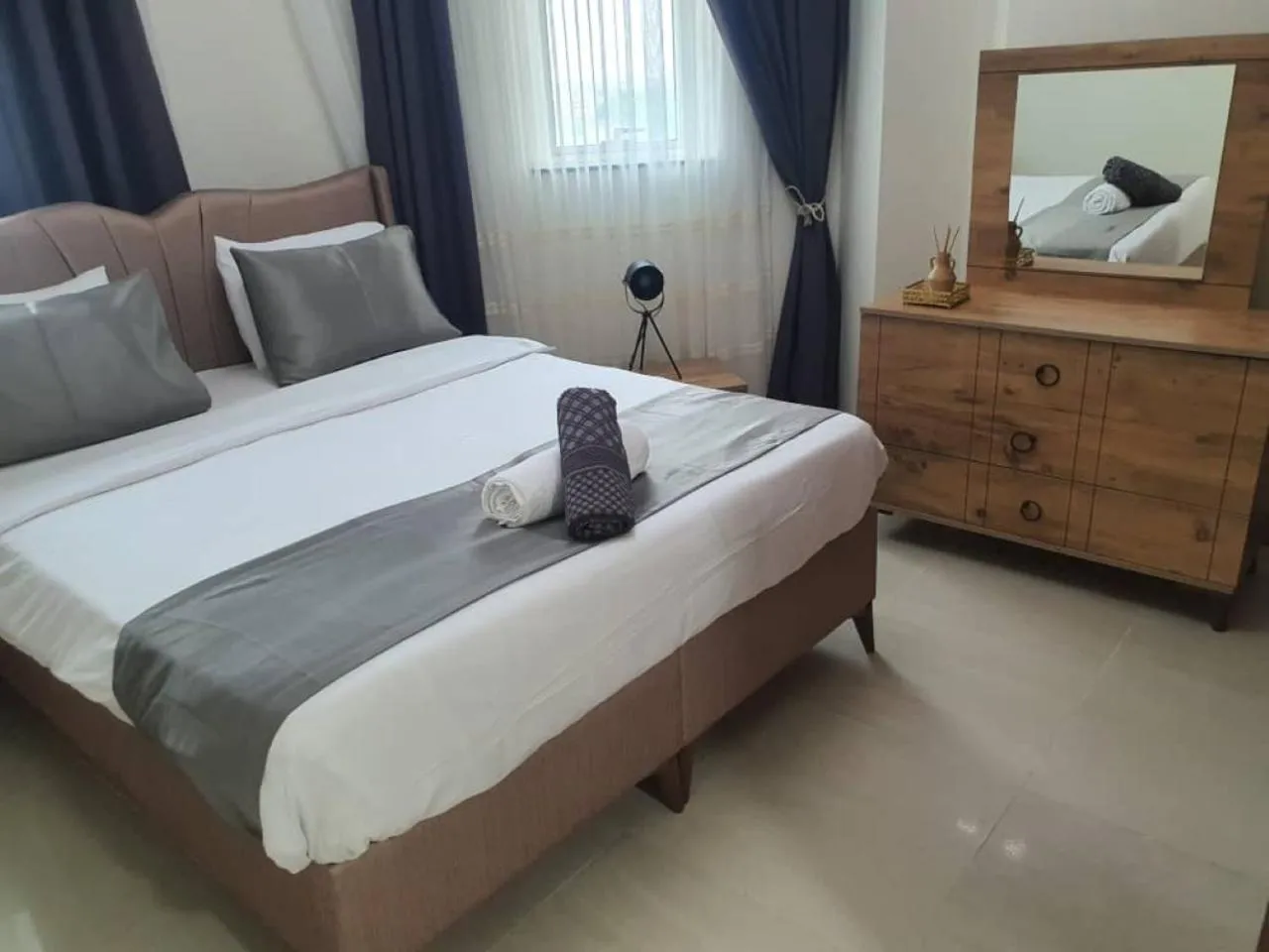 Bedroom, Bed in Niamey Mall & Residence