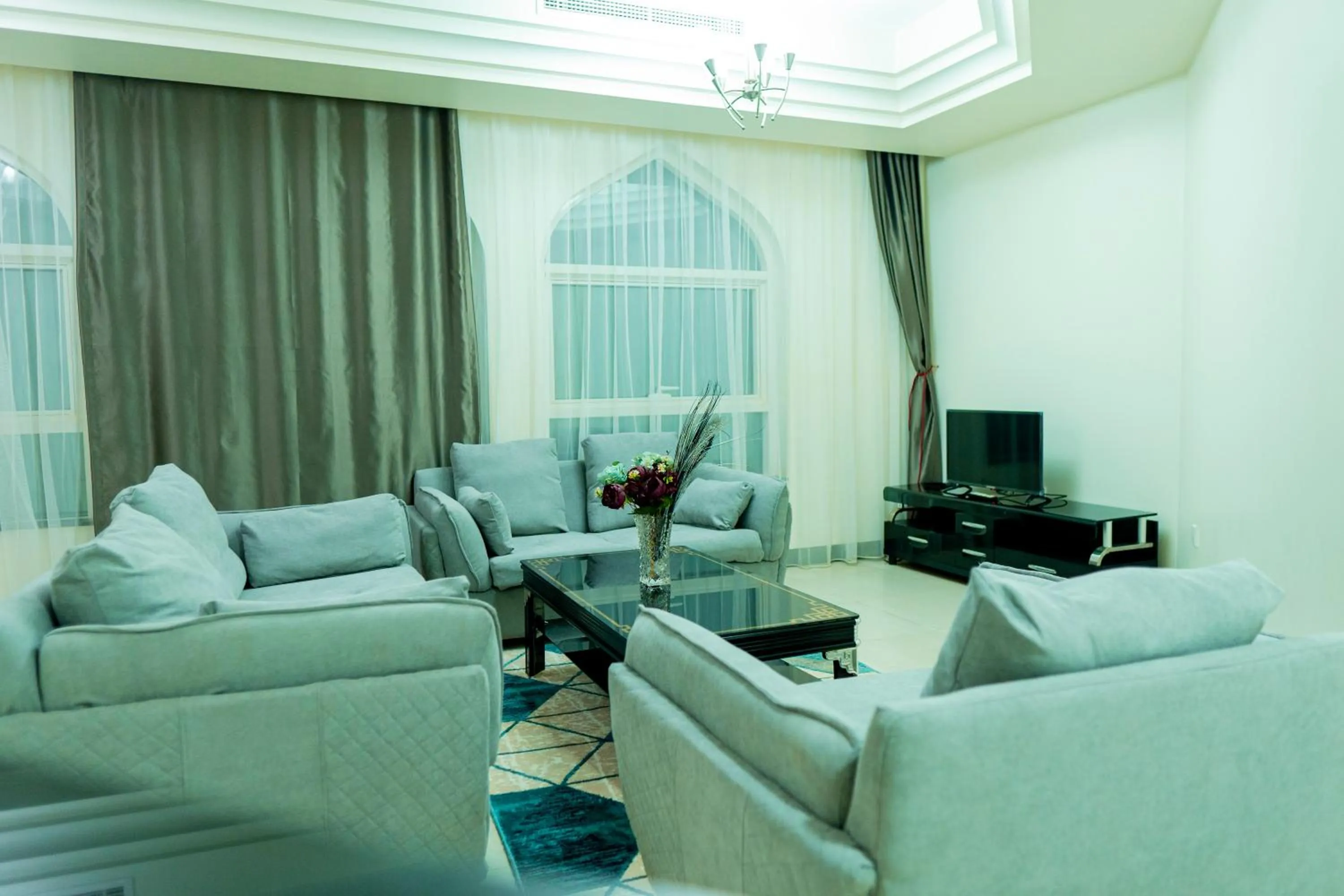 Living room in Niamey Mall & Residence