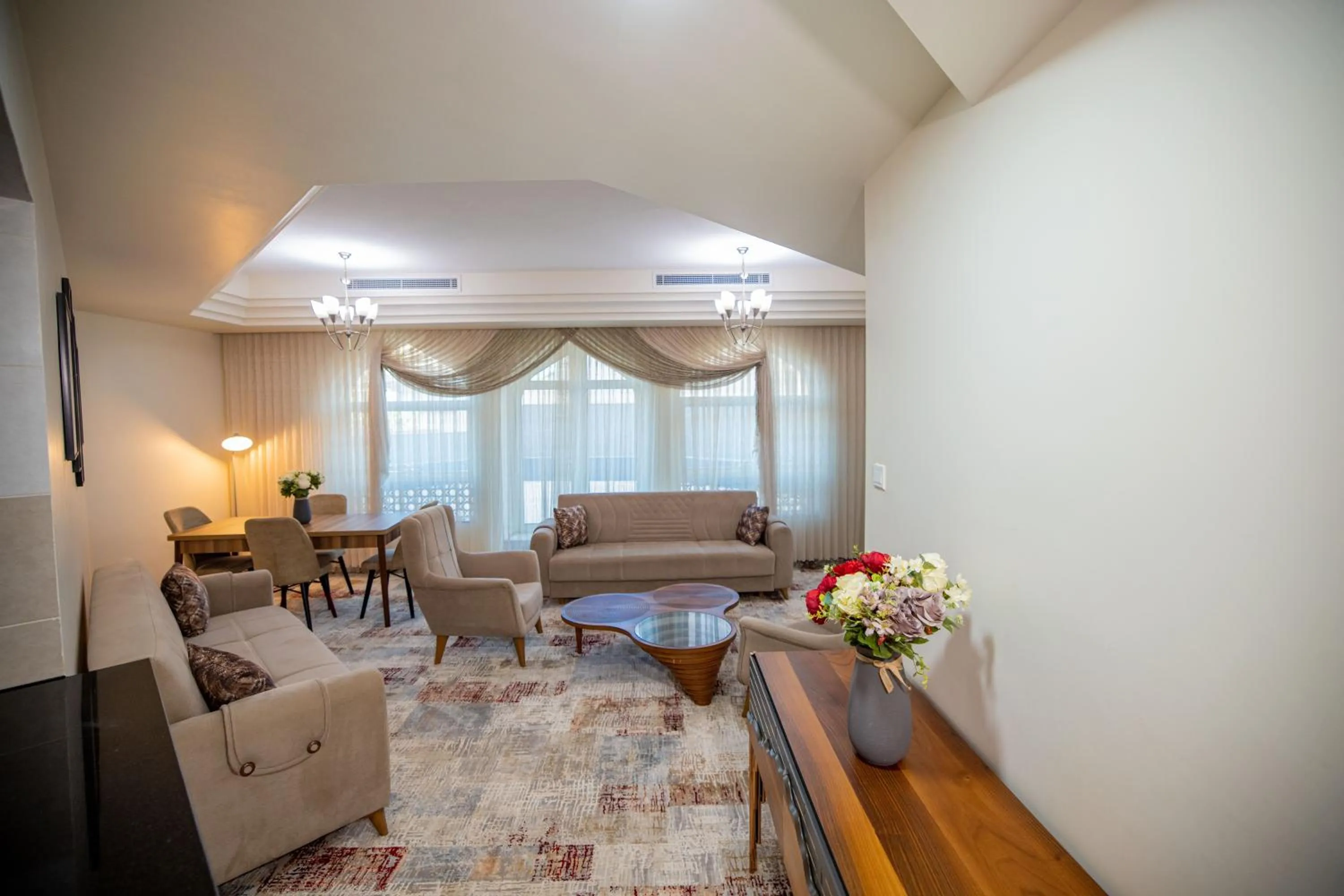 Living room in Niamey Mall & Residence