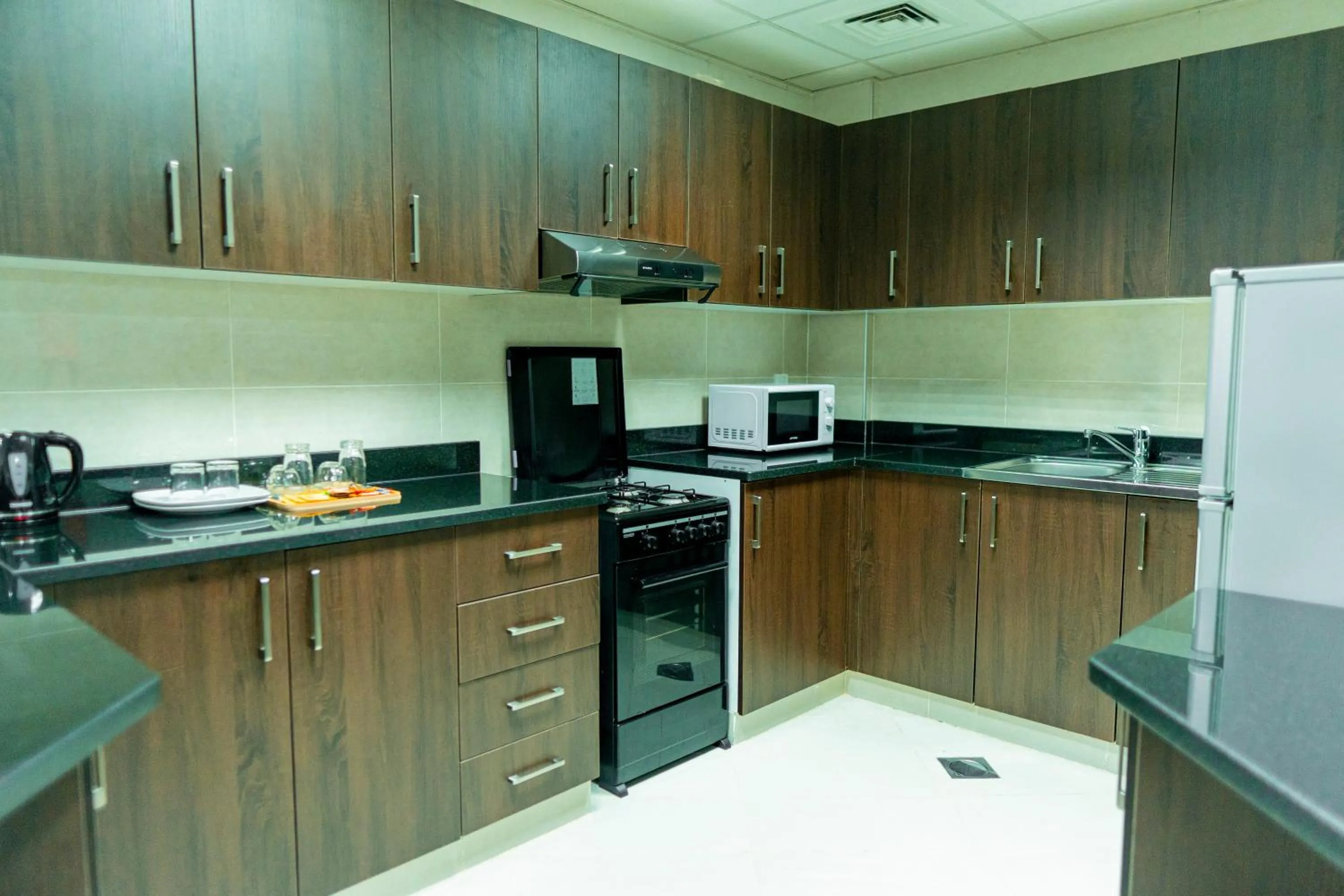 Kitchen or kitchenette in Niamey Mall & Residence