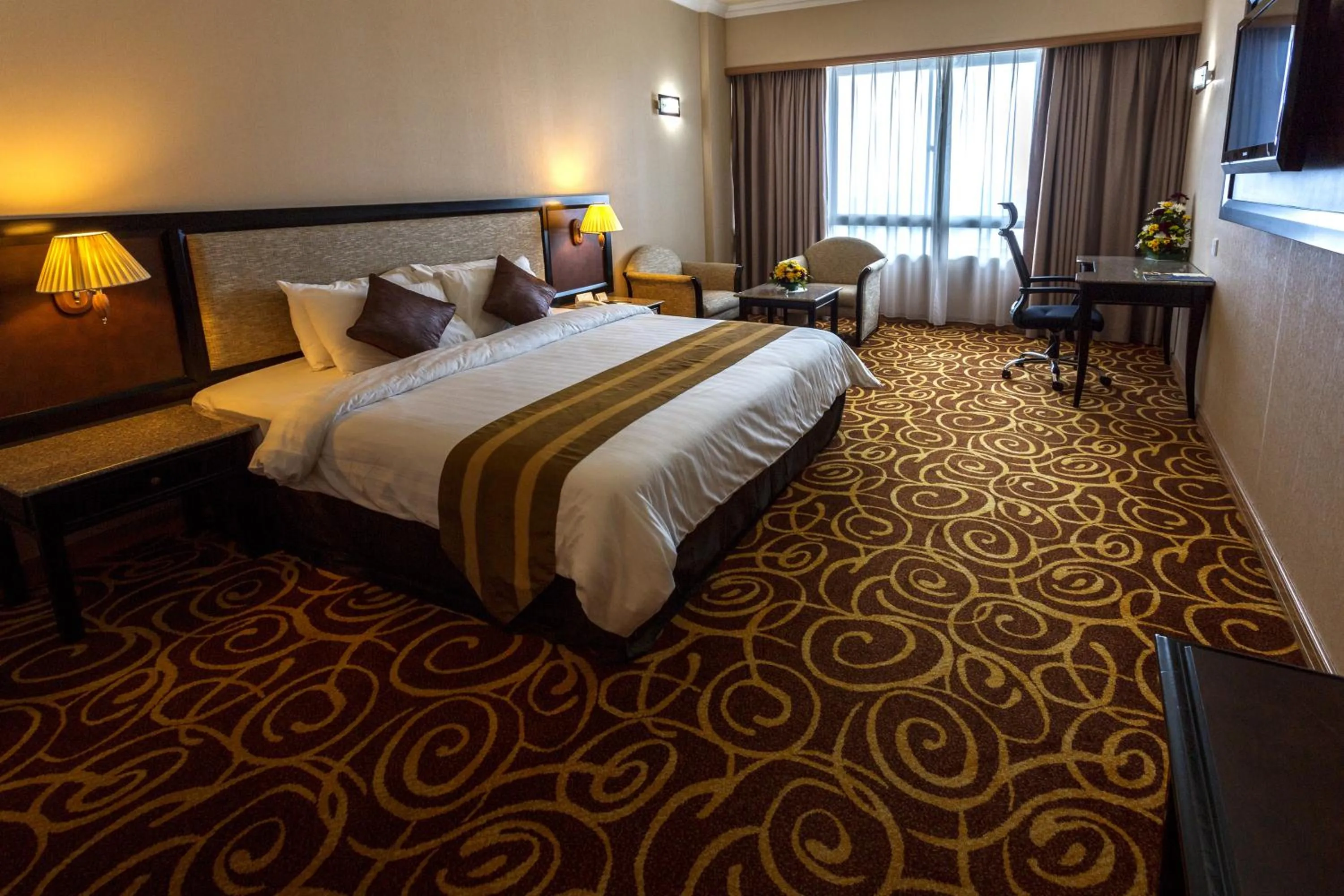 Photo of the whole room, Bed in Mega Hotel Sdn Bhd