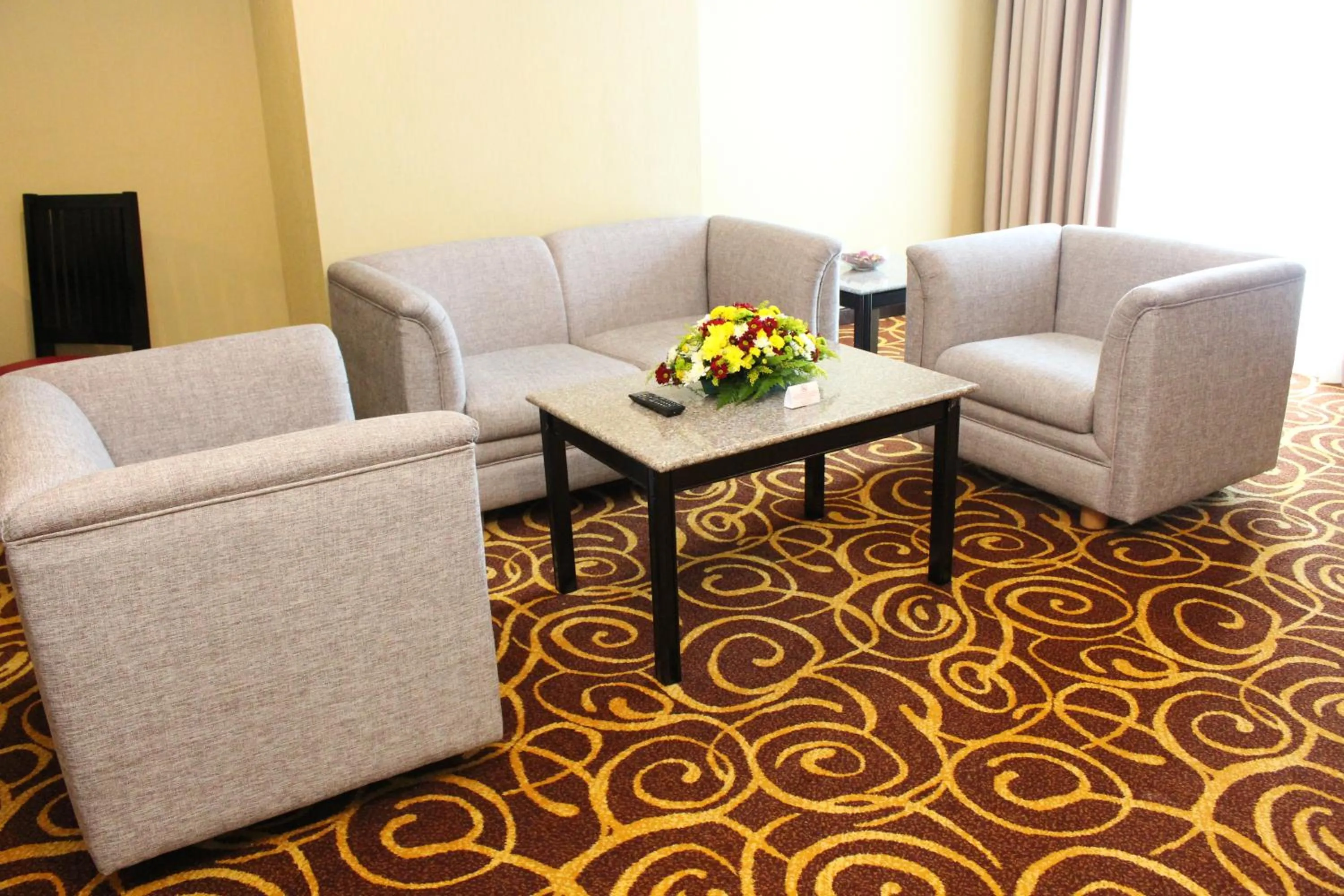 Living room in Mega Hotel Sdn Bhd