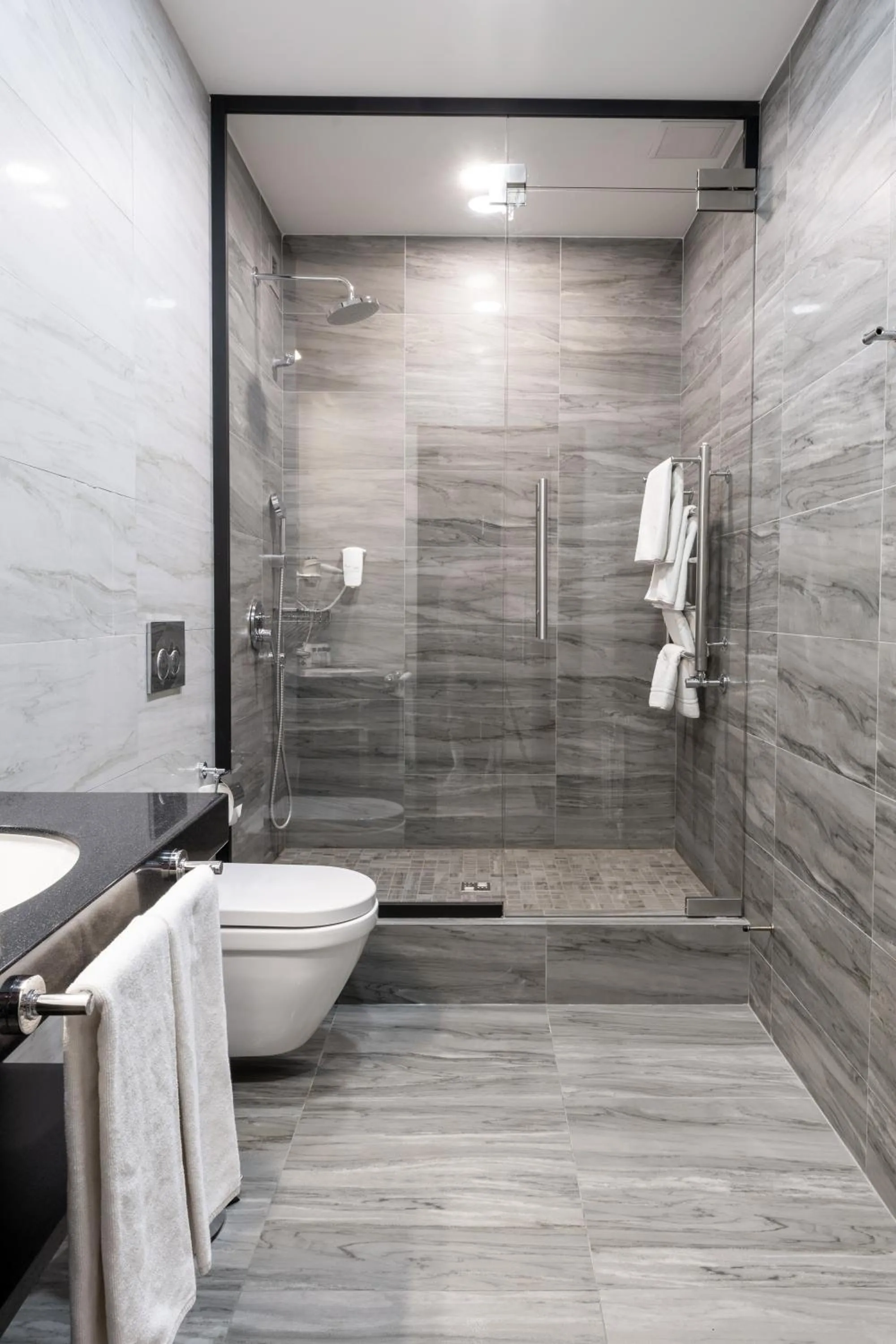 Shower in Reikartz Sky Almaty