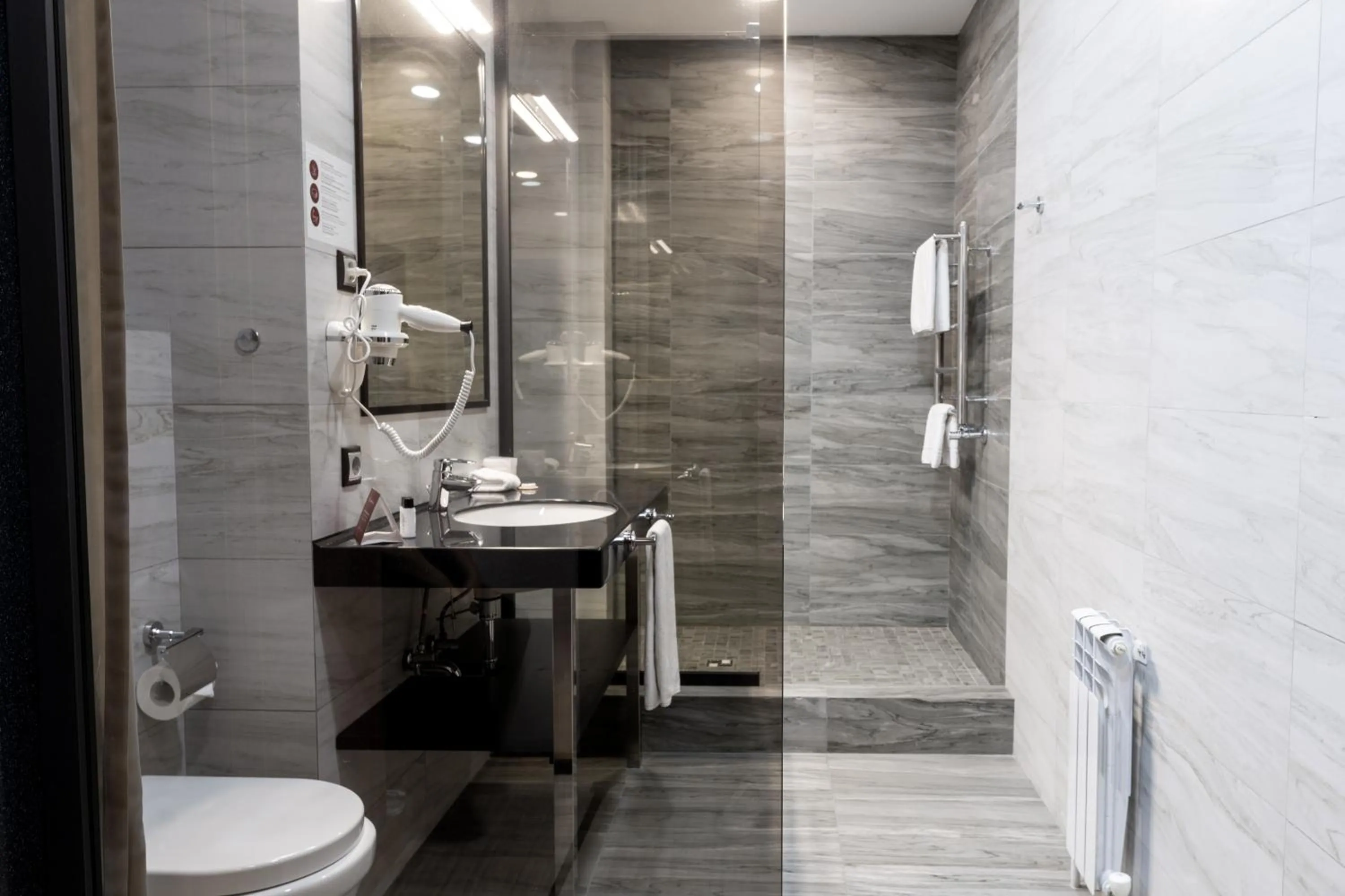 Shower in Reikartz Sky Almaty