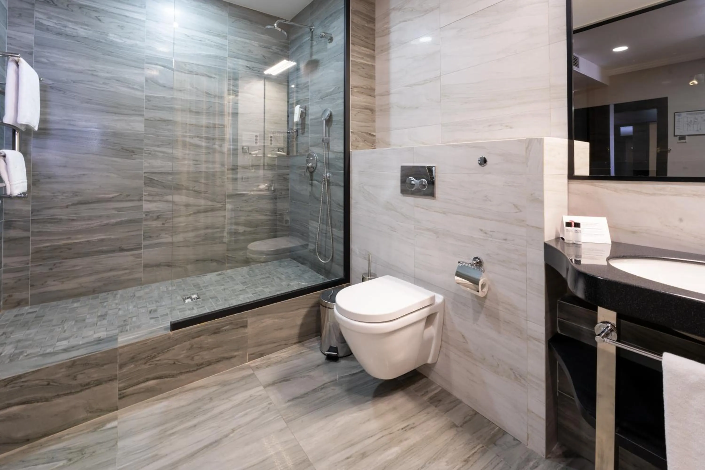 Shower in Reikartz Sky Almaty