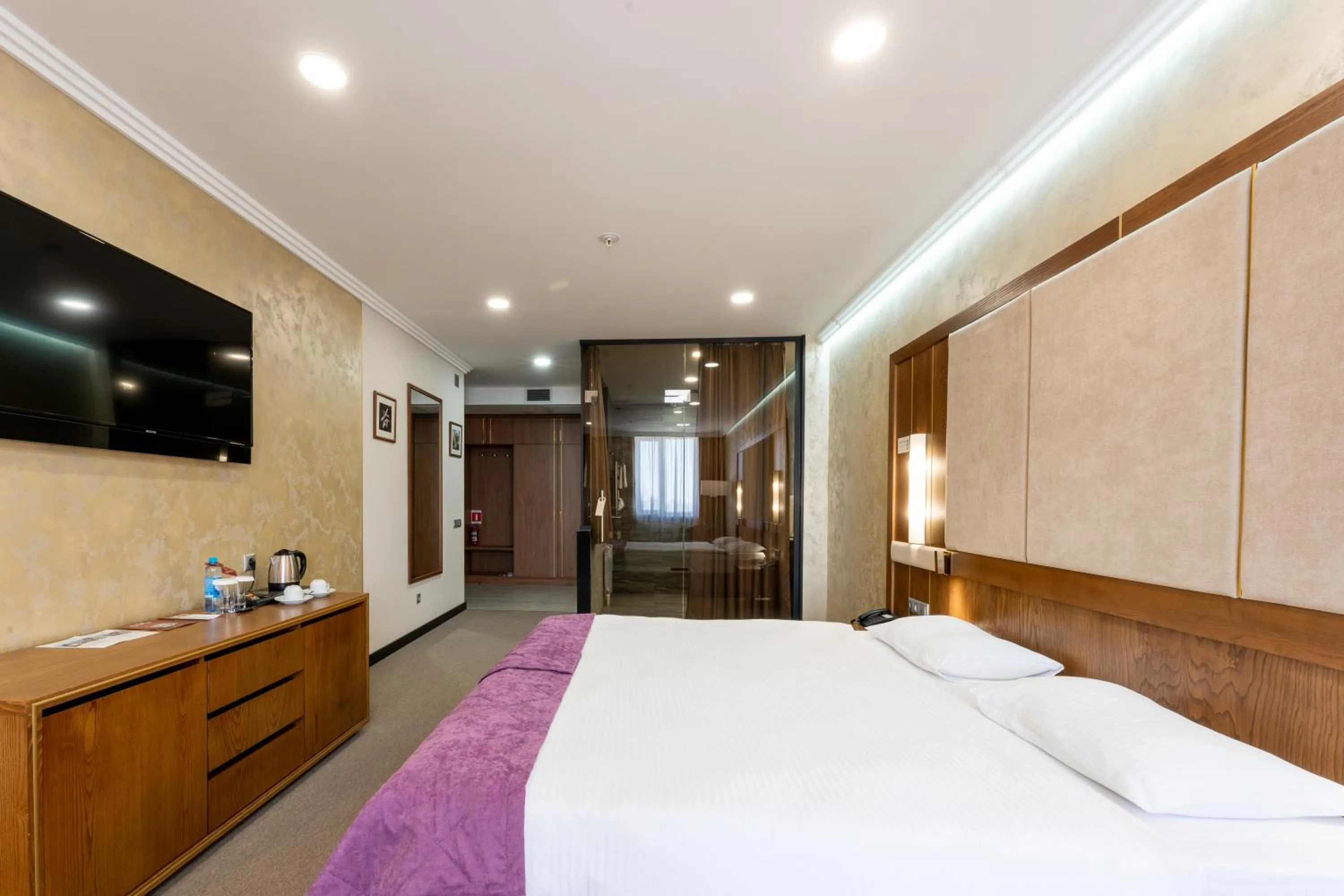 Bed in Reikartz Sky Almaty