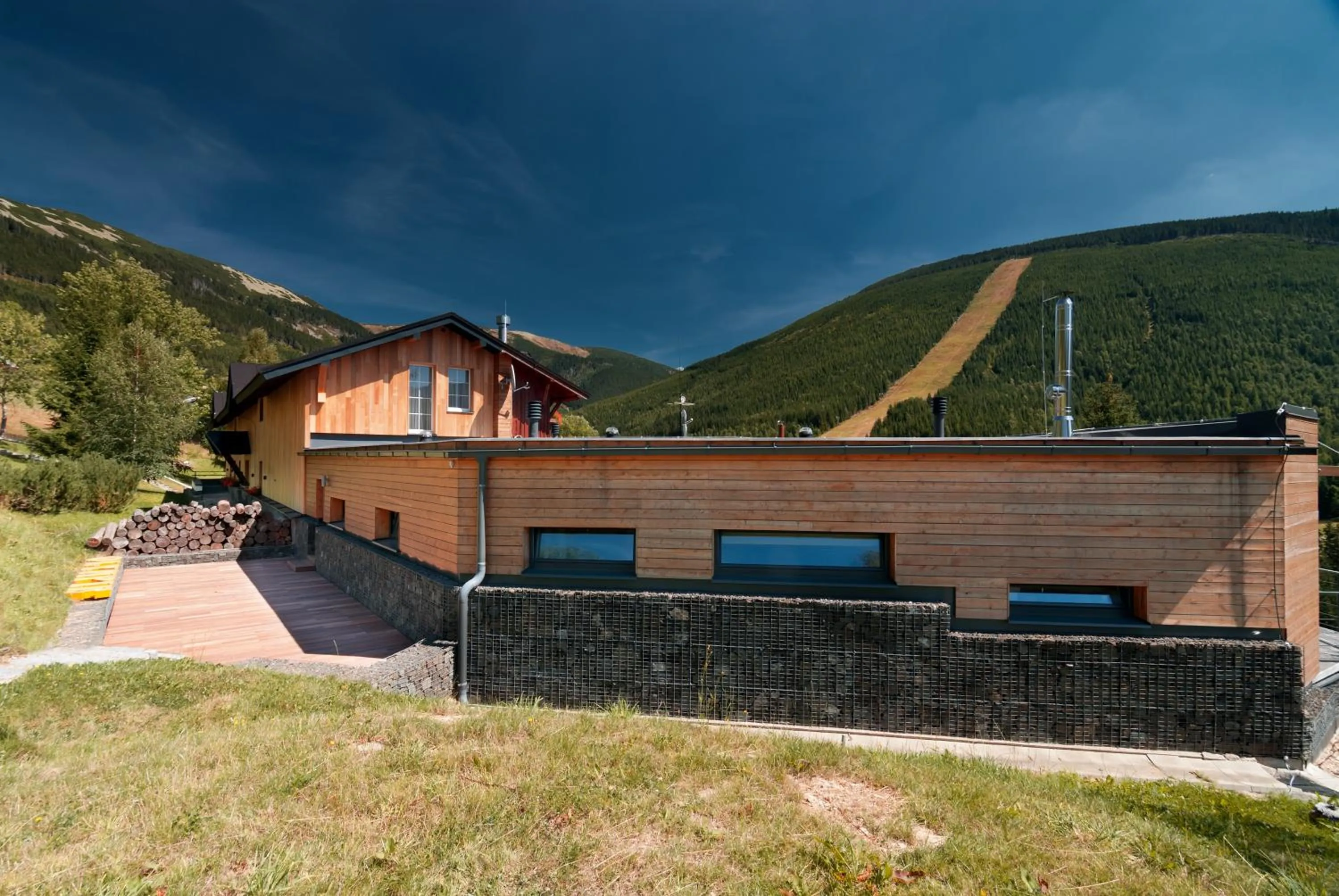Facade/entrance in Hotel Olympie