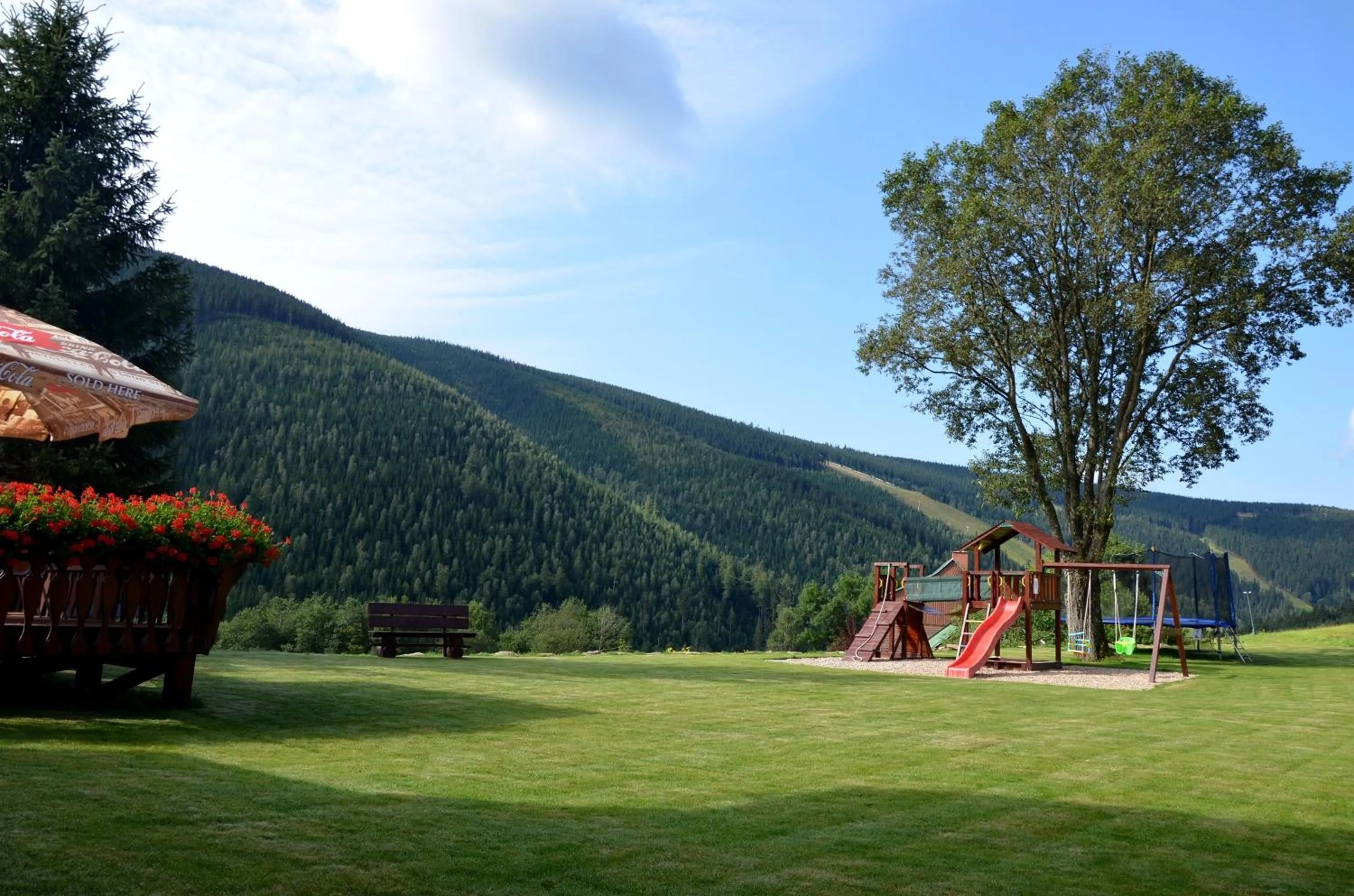Children play ground in Hotel Olympie