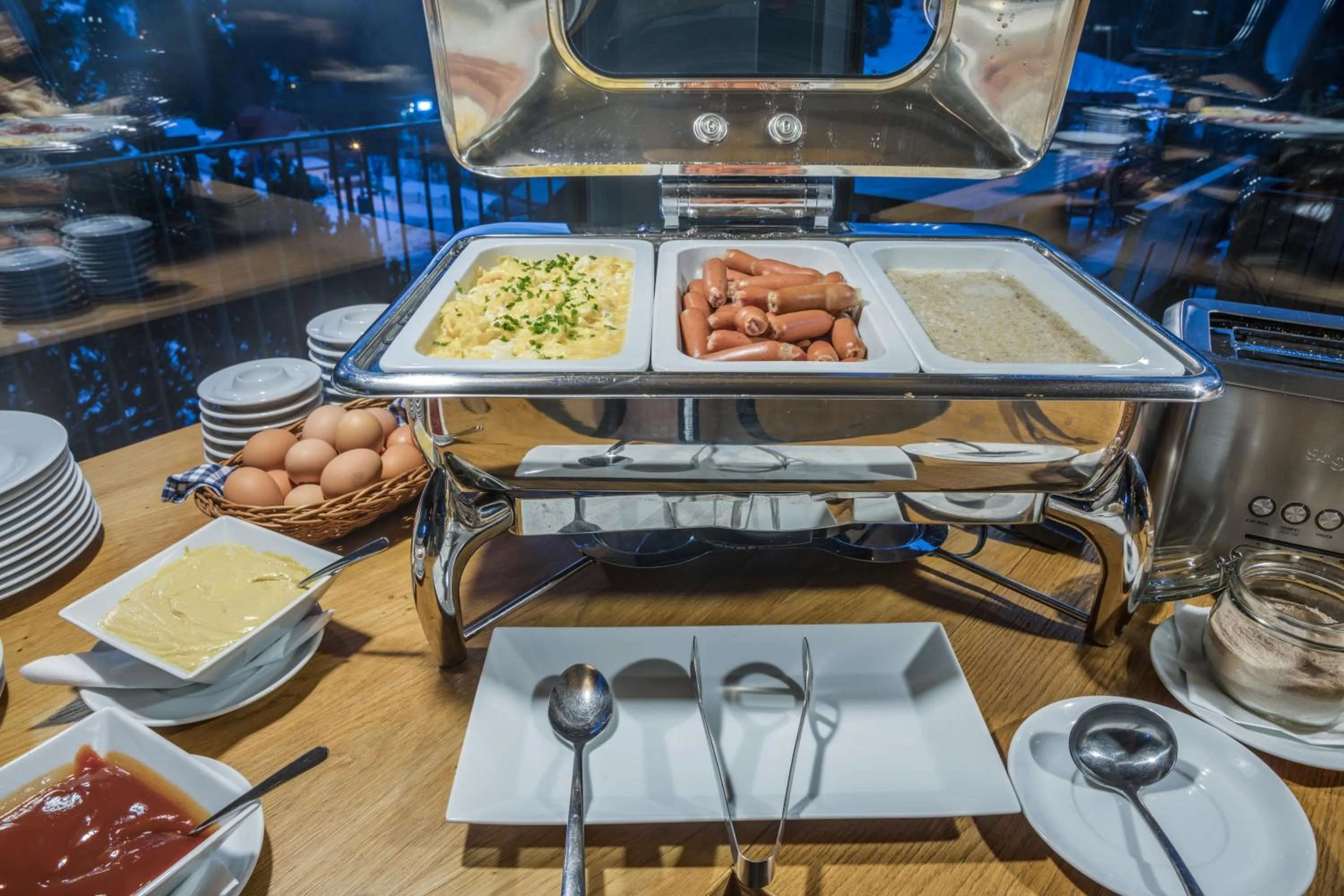 Food and drinks in Hotel Olympie