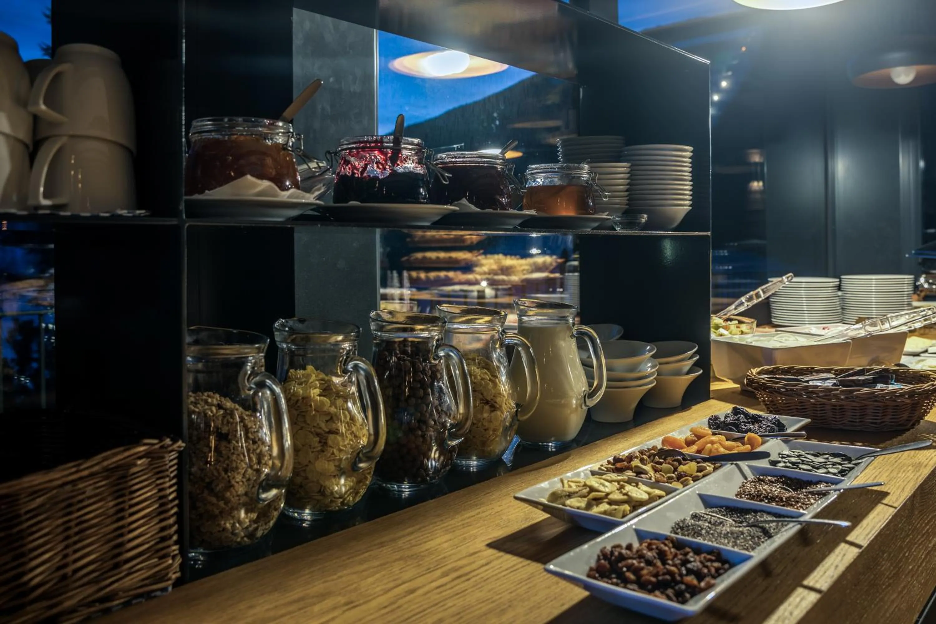 Food and drinks in Hotel Olympie