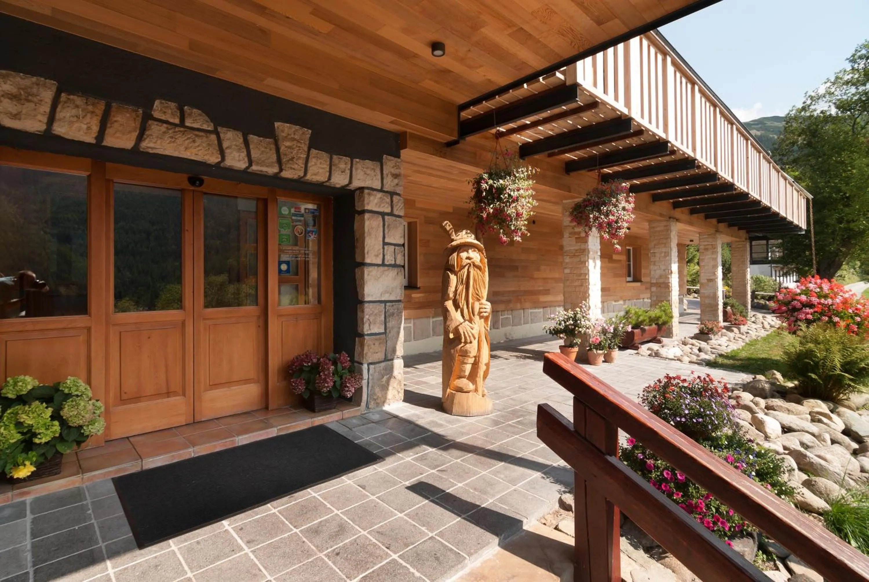 Facade/entrance in Hotel Olympie