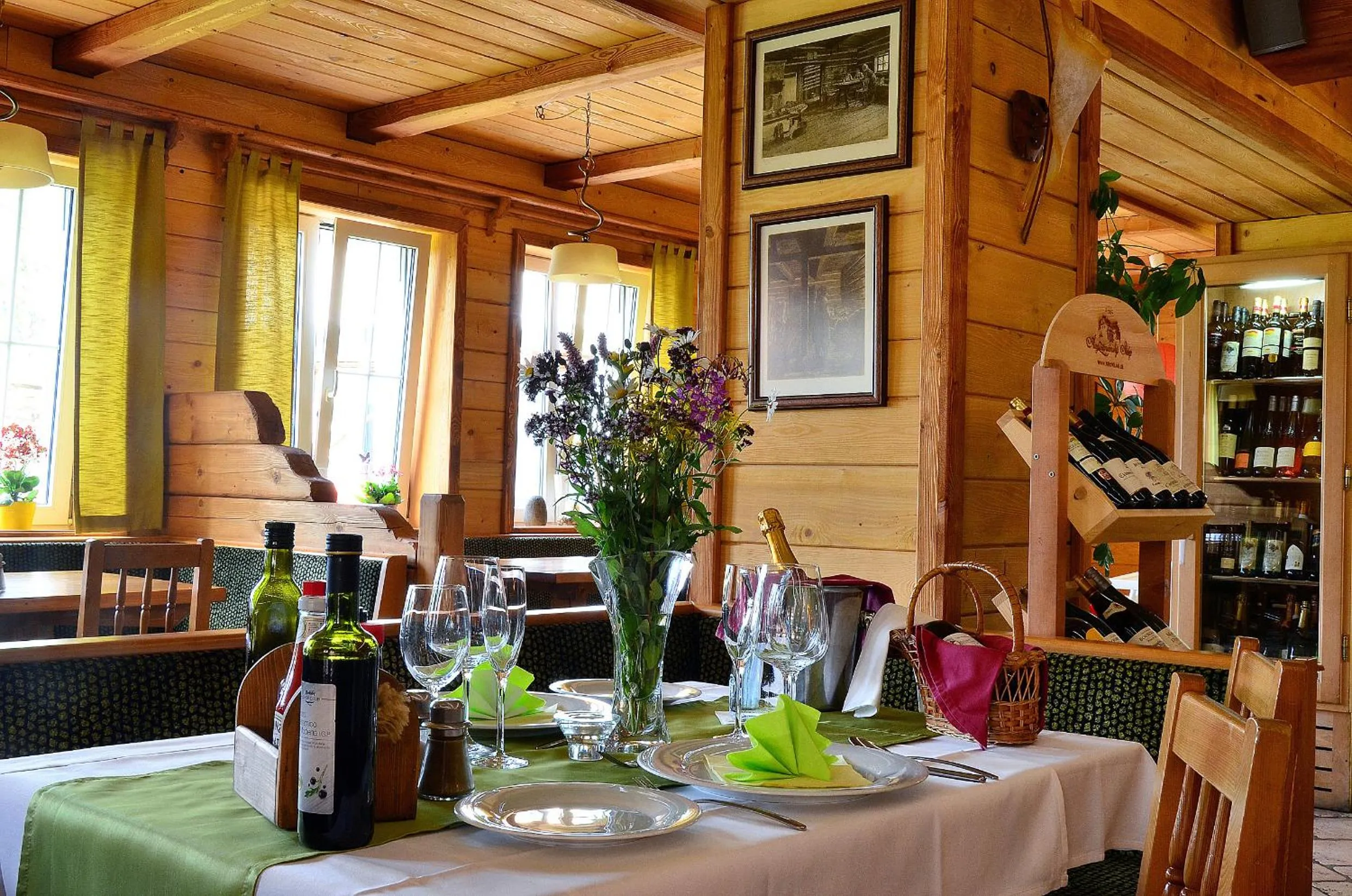 Lobby or reception in Hotel Olympie