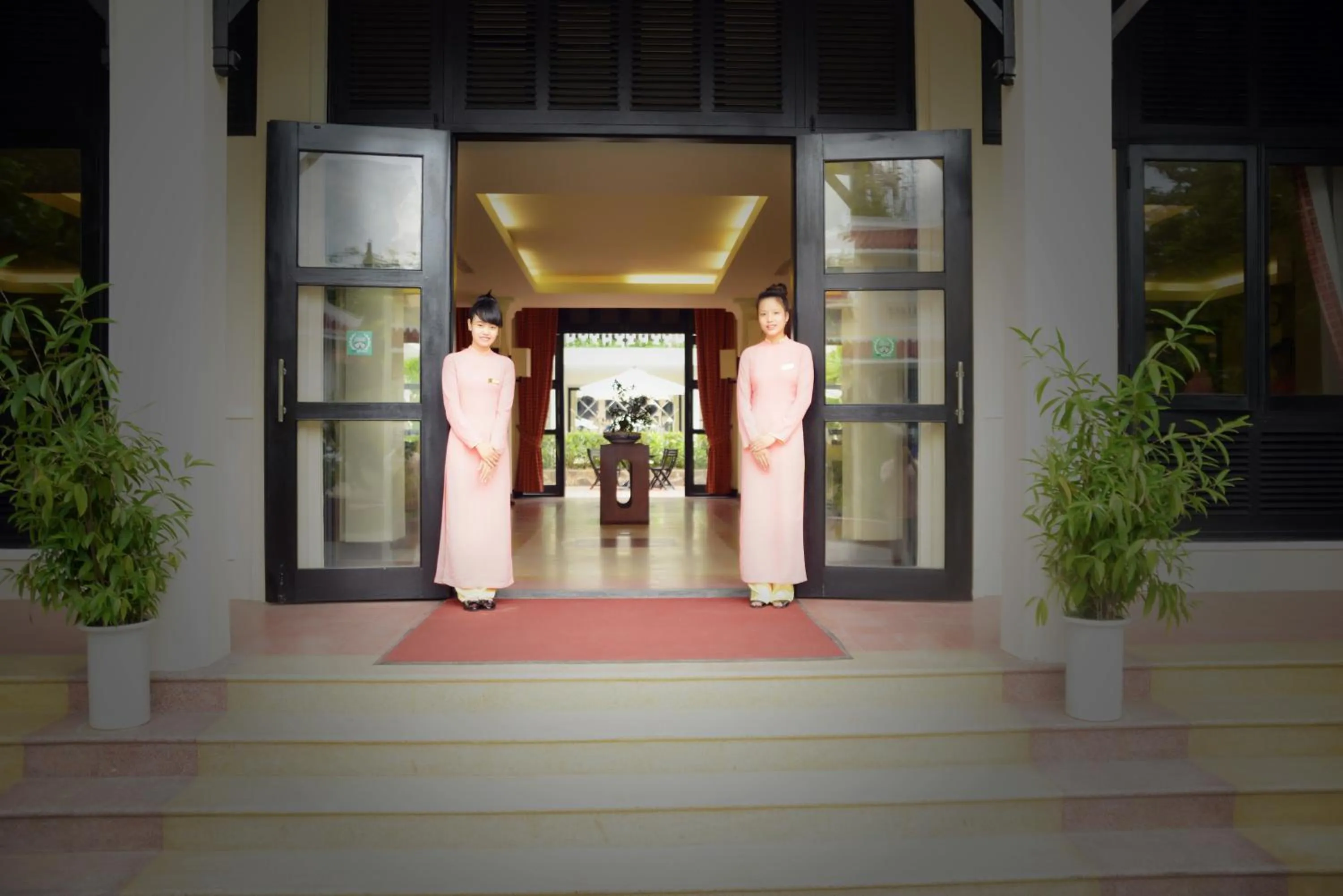 Staff in Villa Hue Hotel