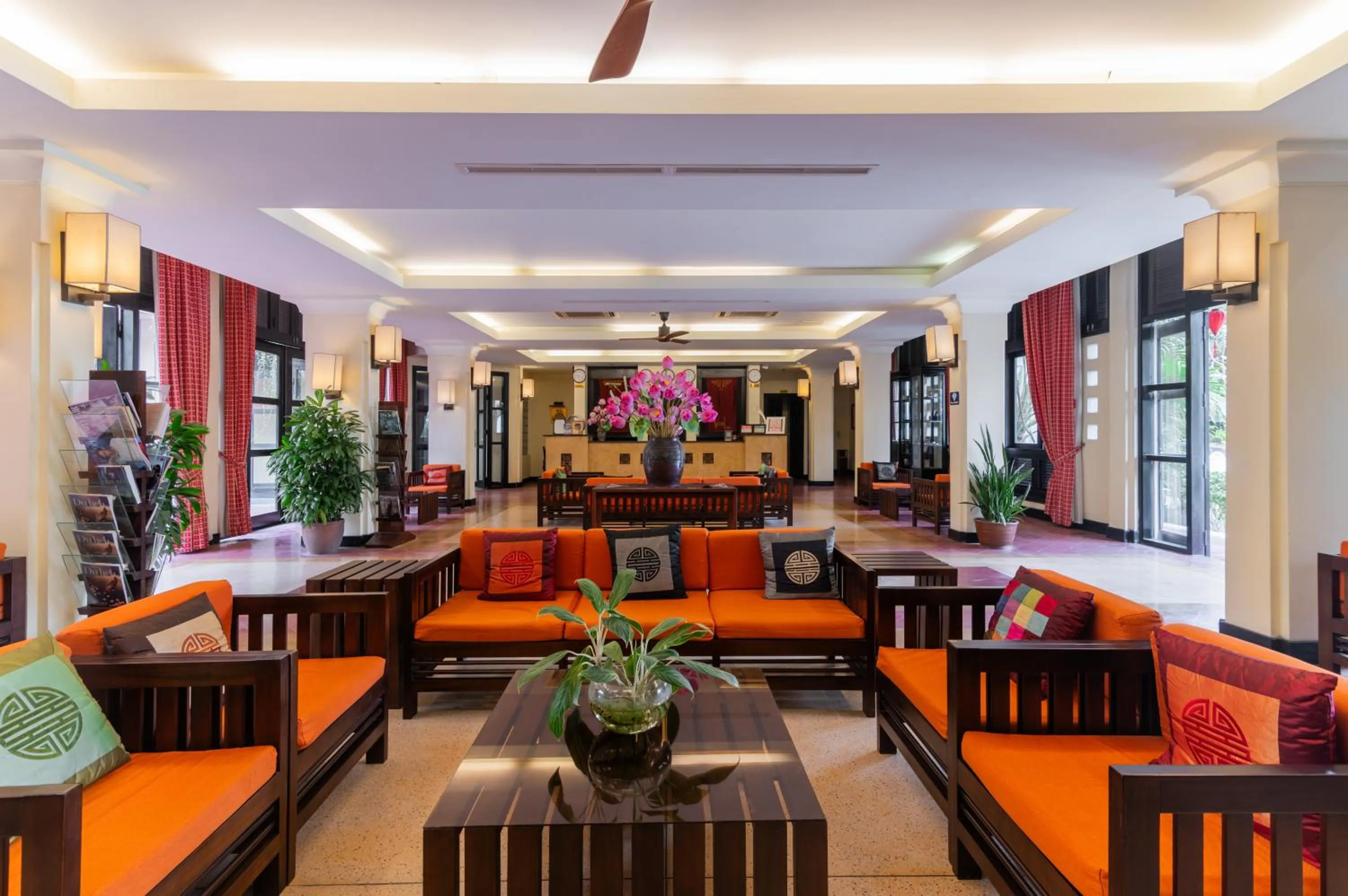 Lobby or reception in Villa Hue Hotel