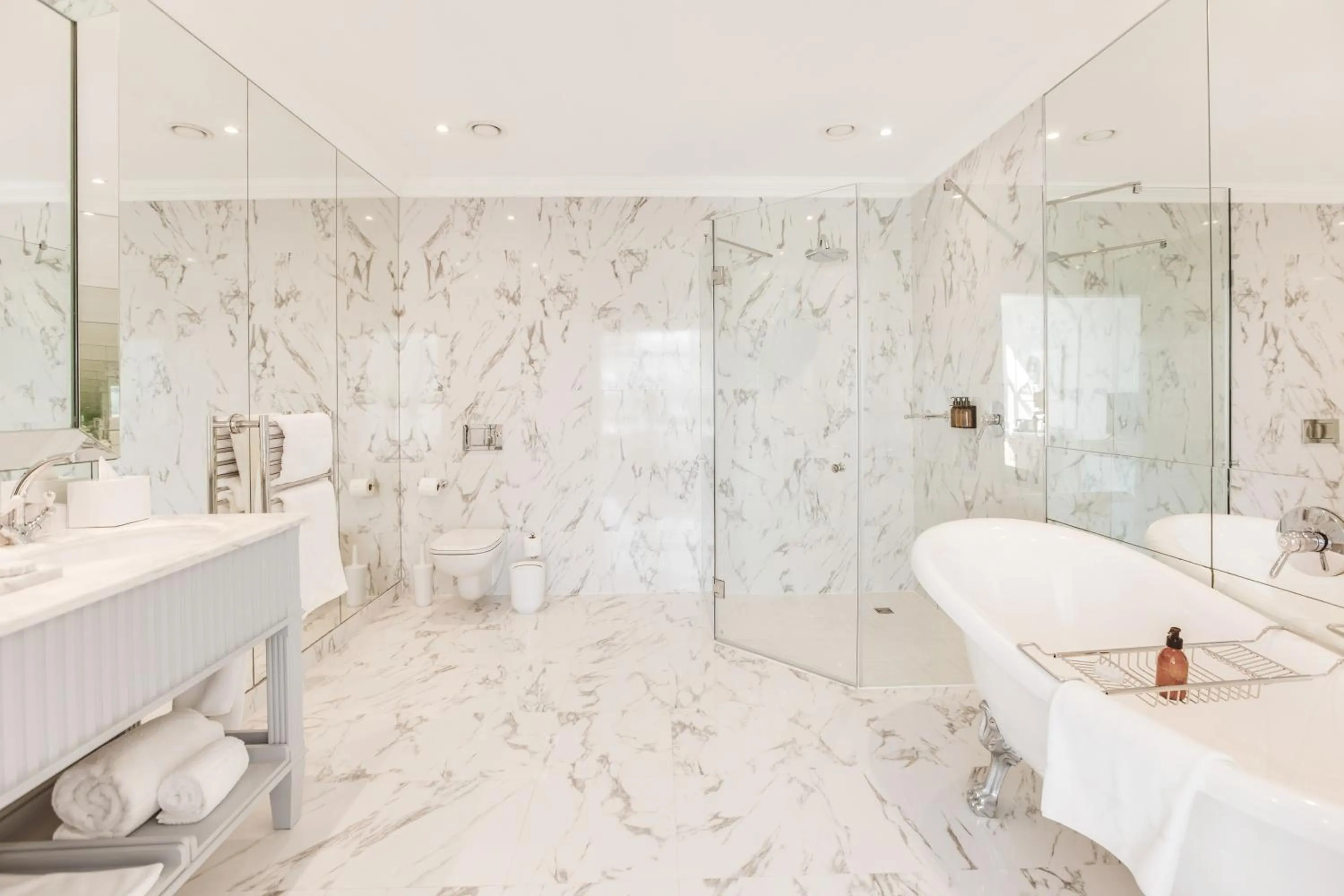 Shower in The Marly Boutique Hotel