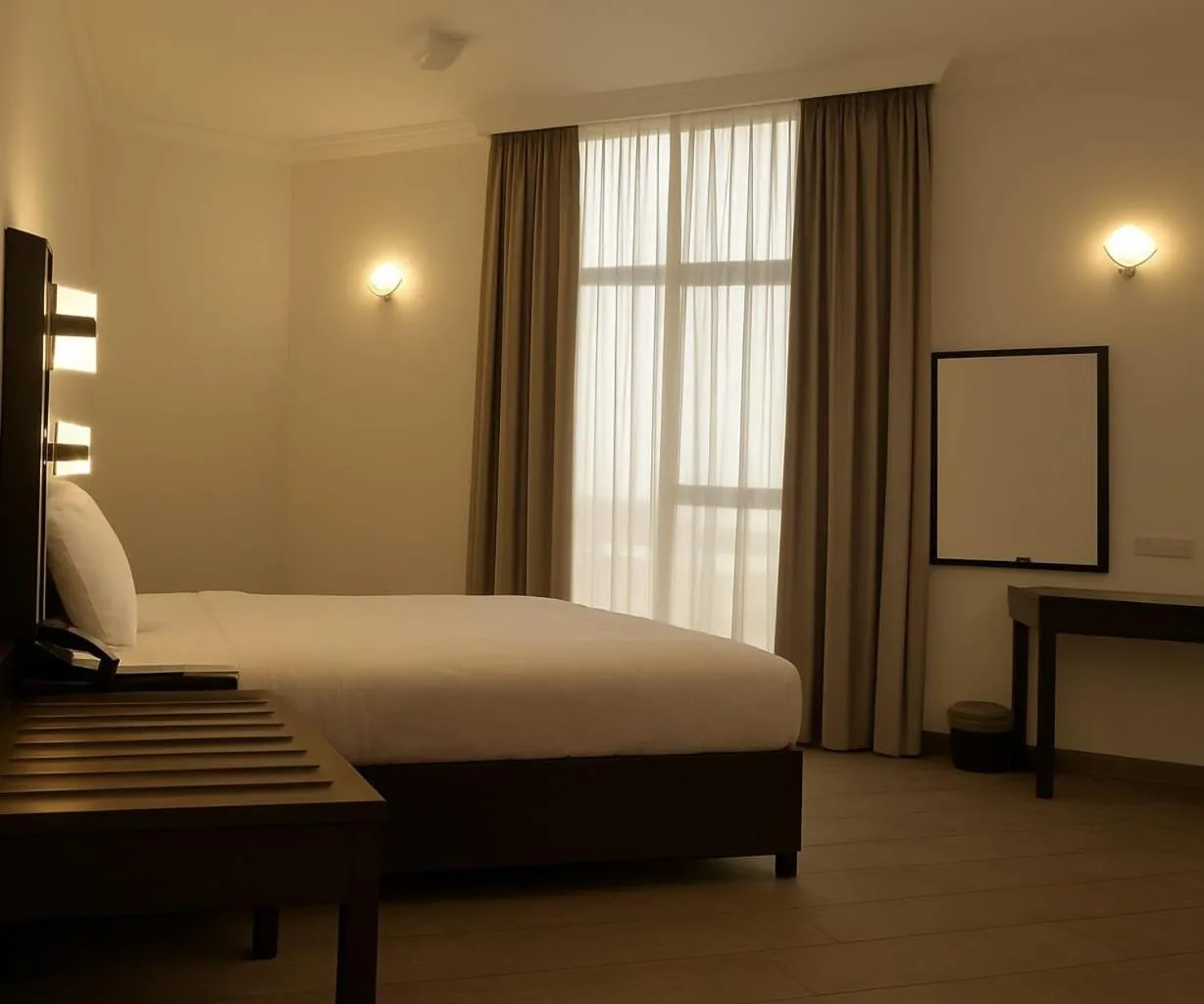 Bed in Garden City Hotel Dubai