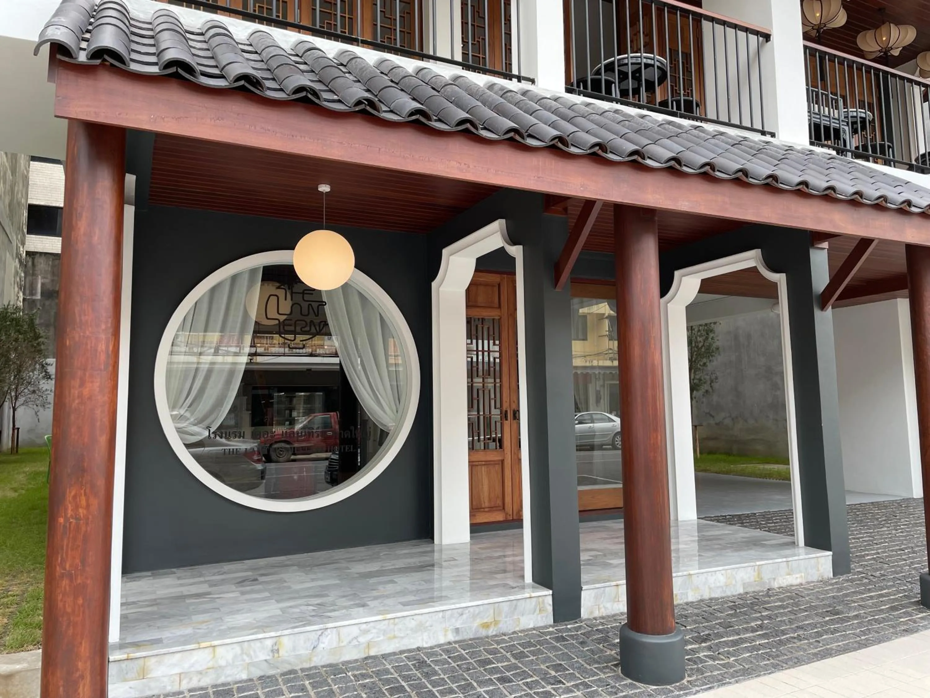 Property building in The Lantern Hatyai Hotel