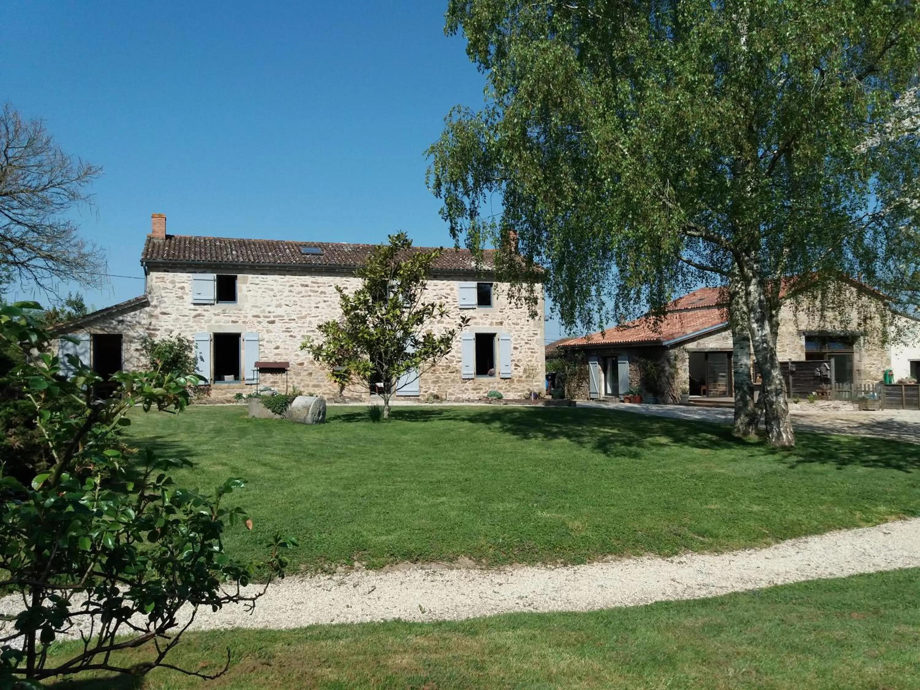Property building in Chambre d'hôtes La Thibaudière