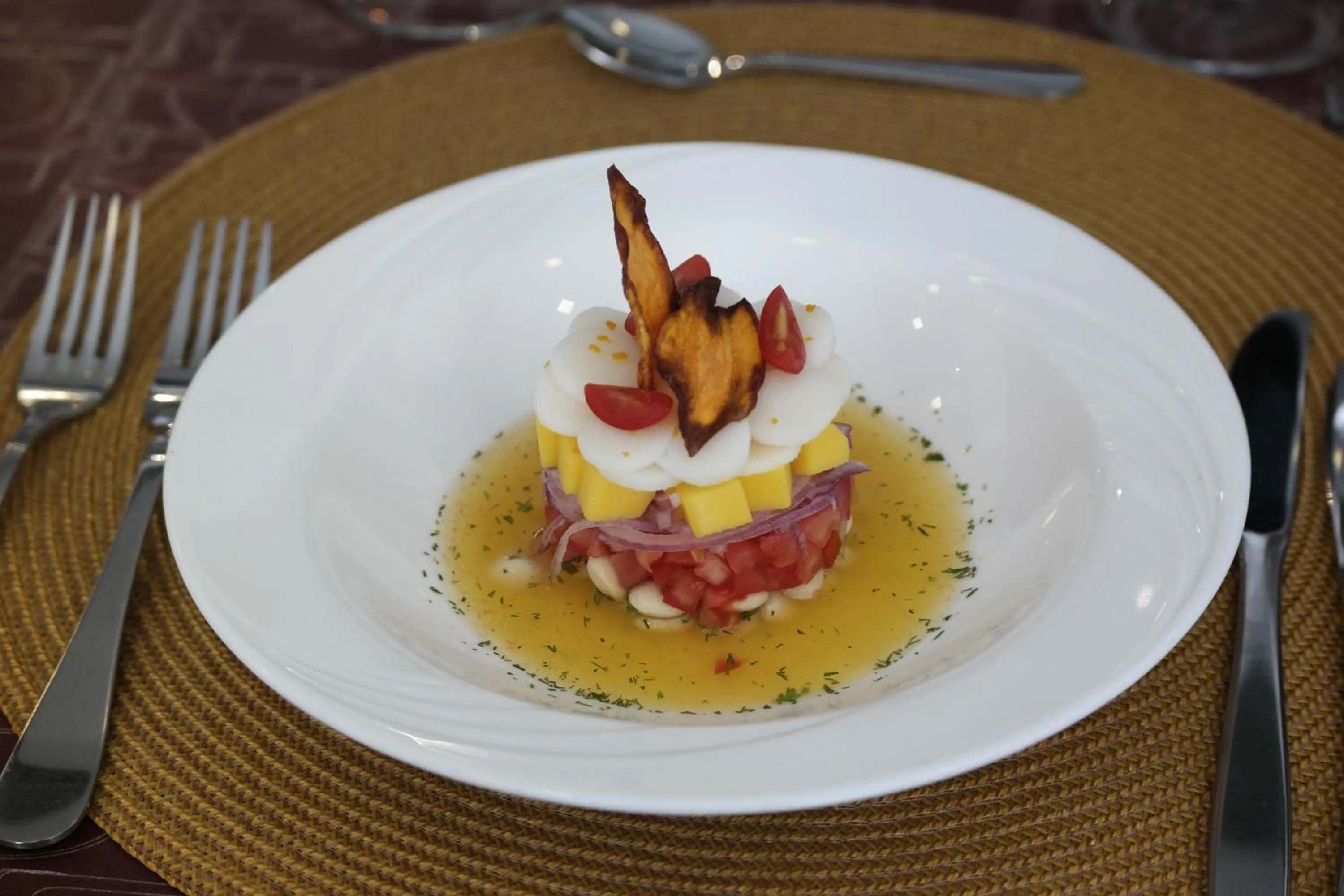 Food and drinks in Hotel El Conquistador