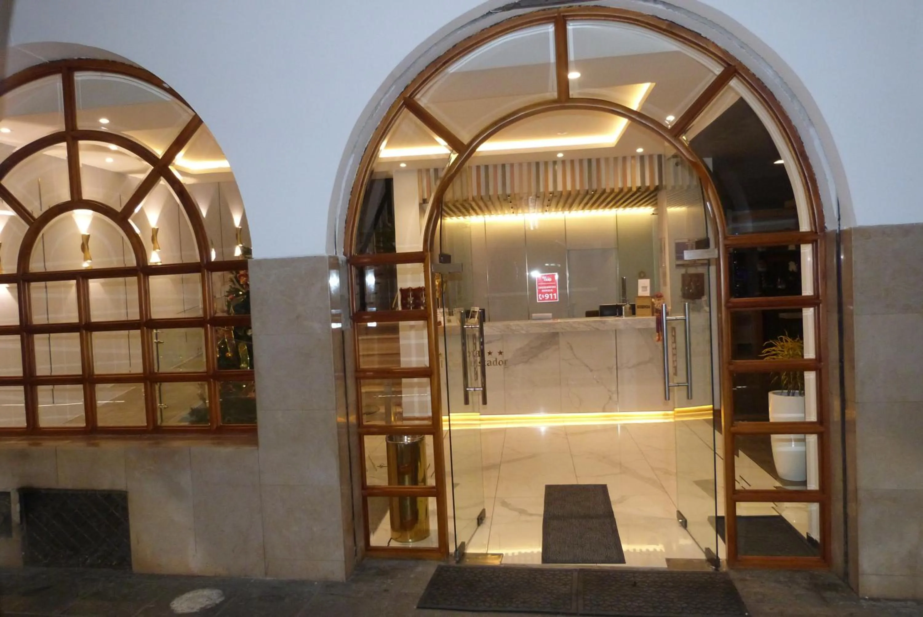 Facade/entrance in Hotel El Conquistador