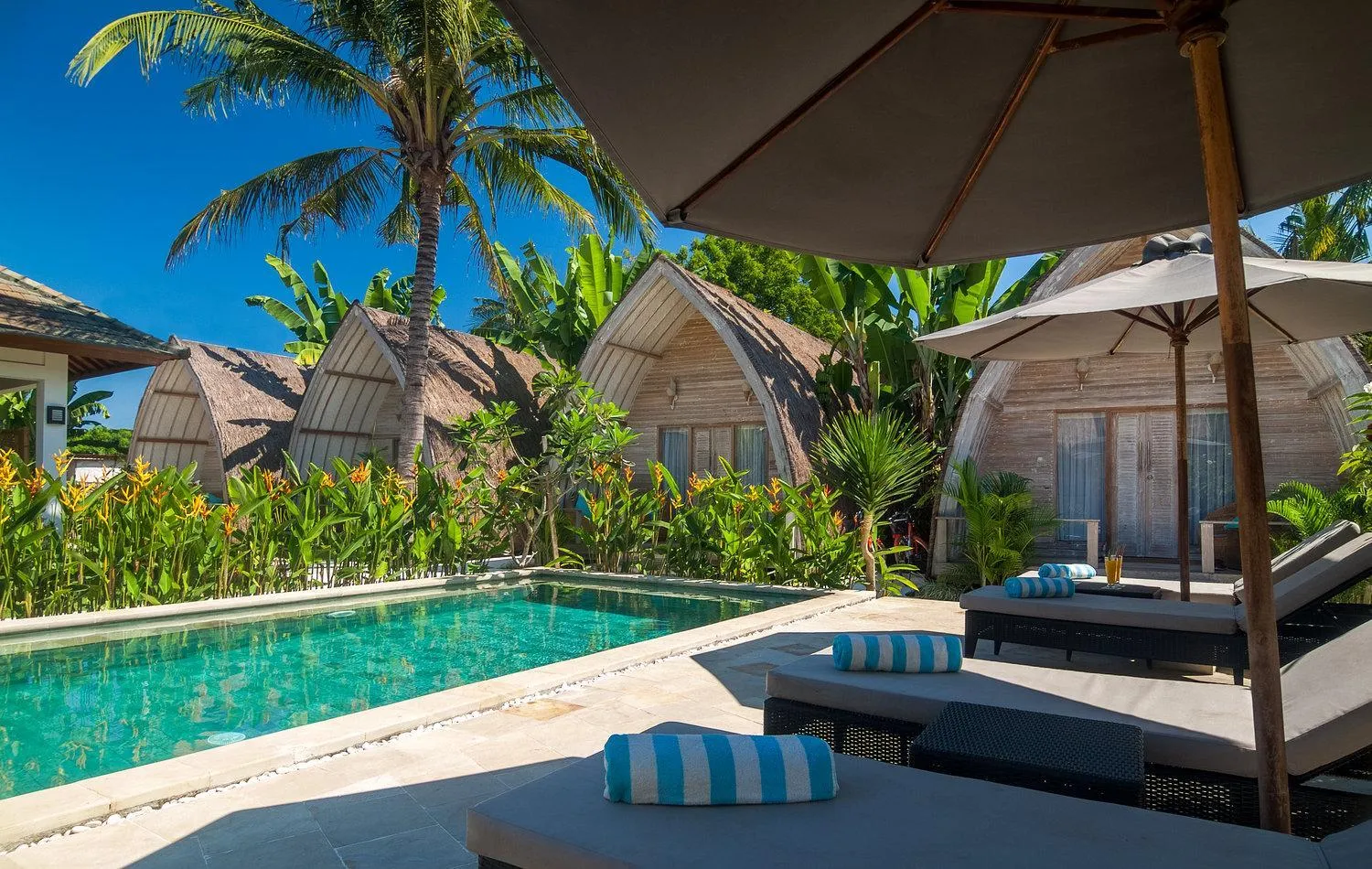 Swimming pool in Gili Air Escape - Adults Only