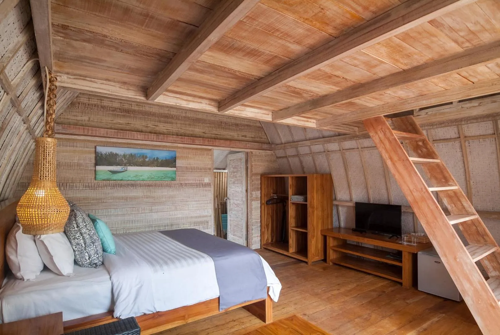 Bedroom, Bed in Gili Air Escape - Adults Only