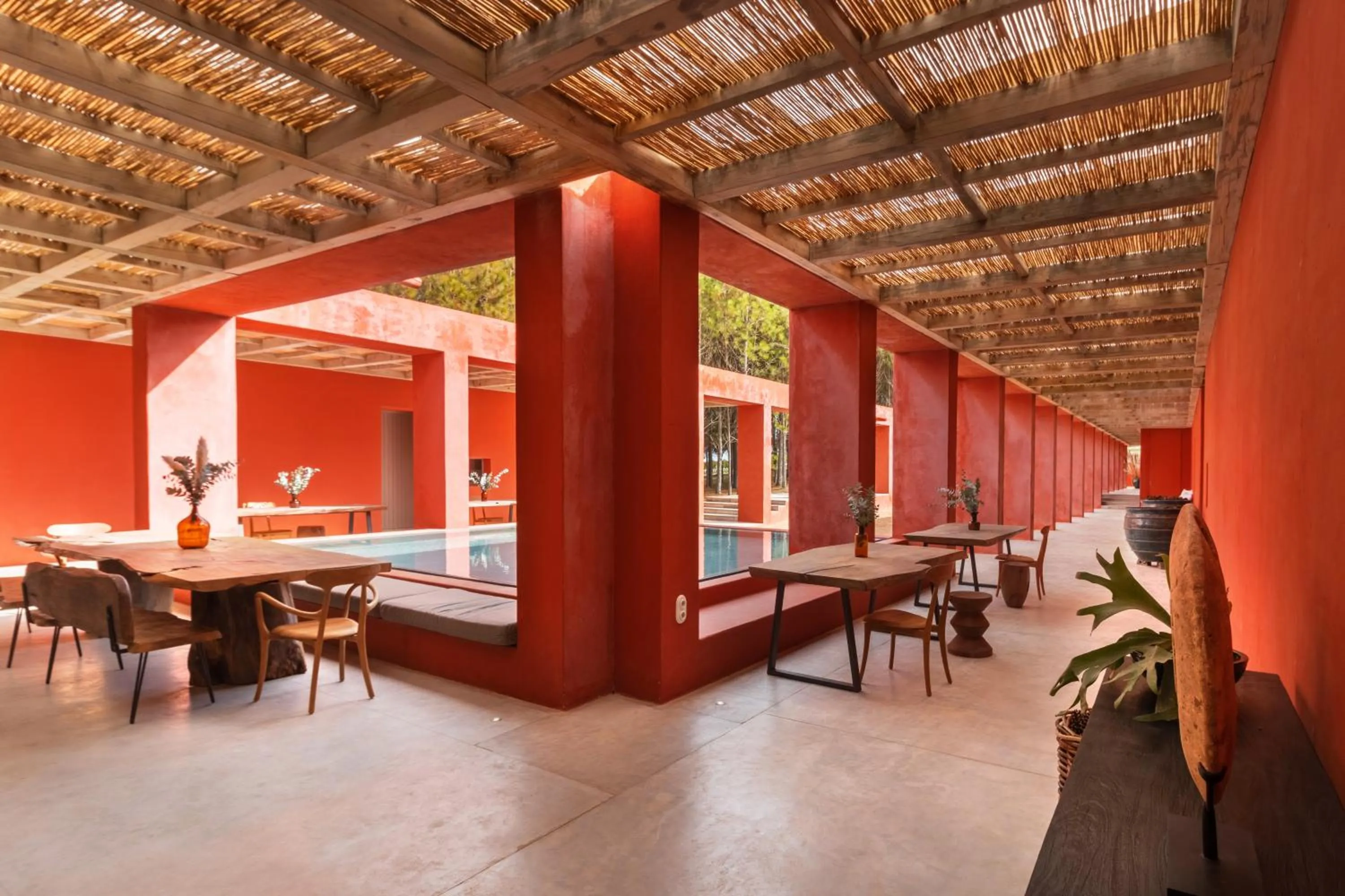 Patio in LUZ Culinary Wine Lodge