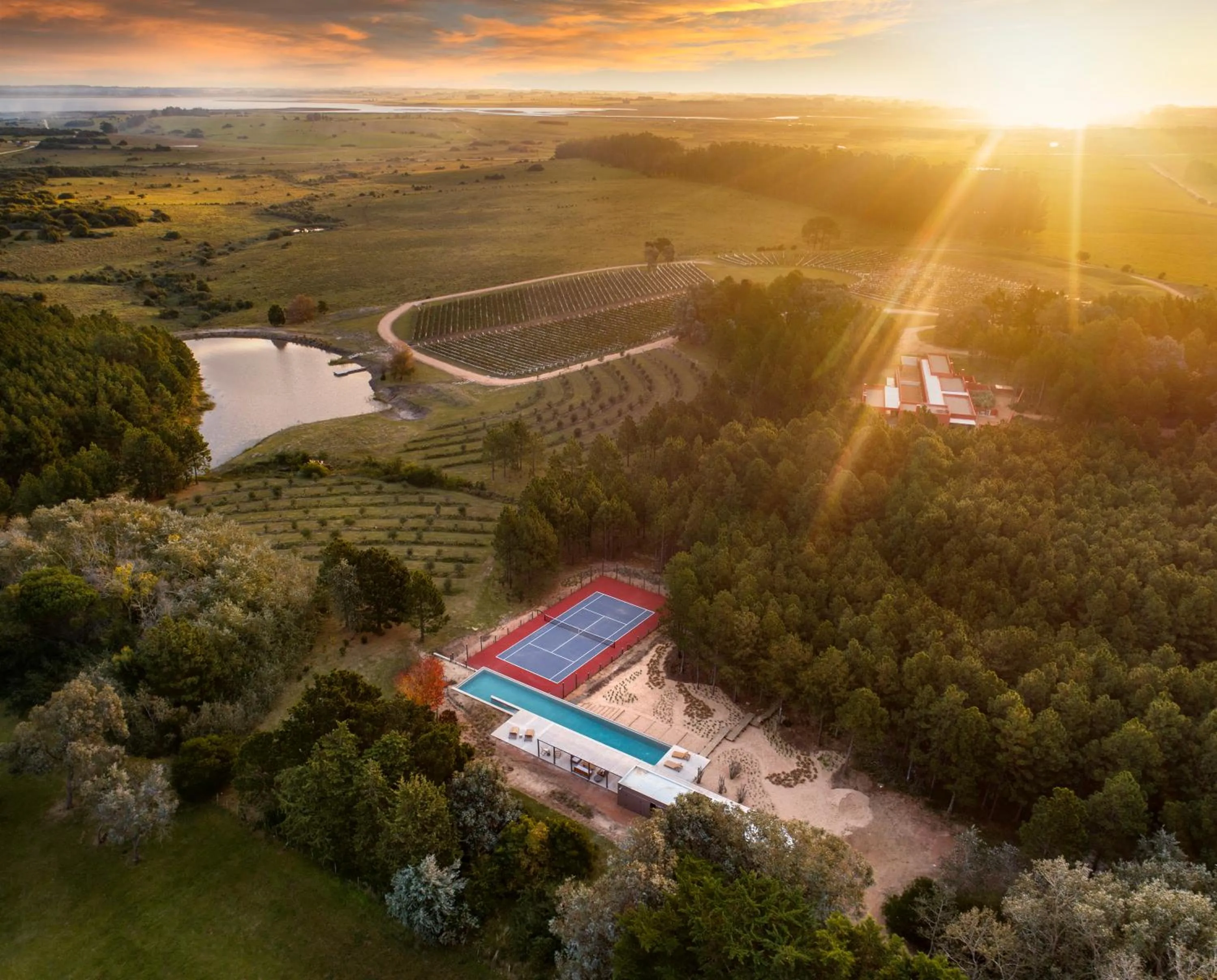 Landmark view in LUZ Culinary Wine Lodge