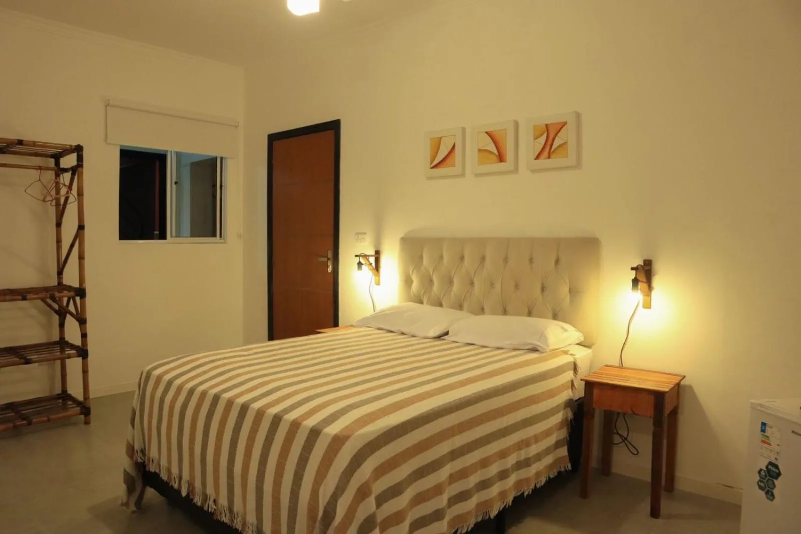 Bed in Hotel Pousada Ibituruna inn