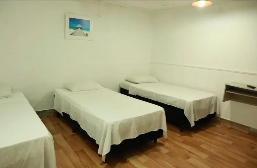 Bed in Hotel Pousada Ibituruna inn