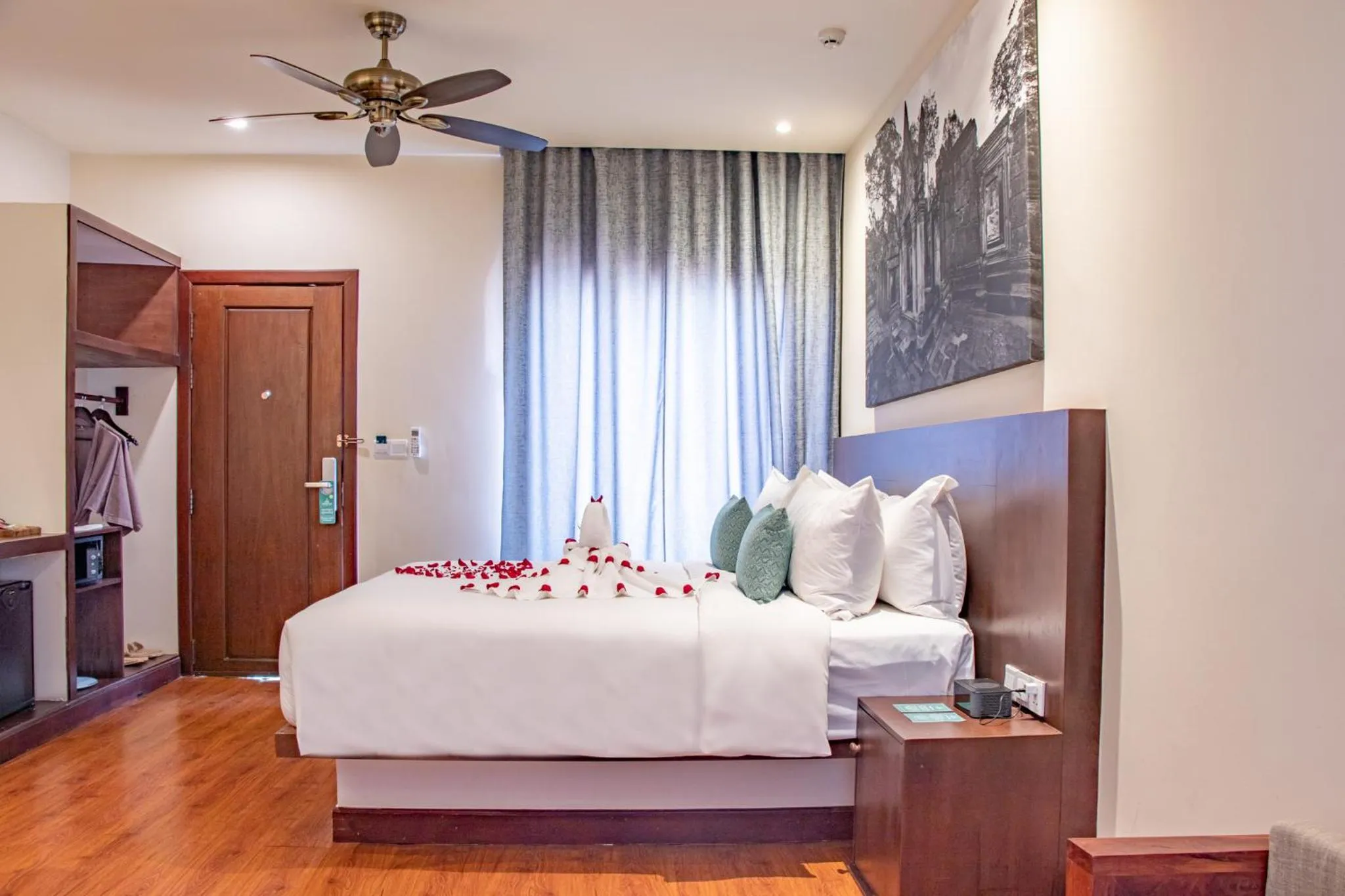 Bed in Amatak Boutique Hotel
