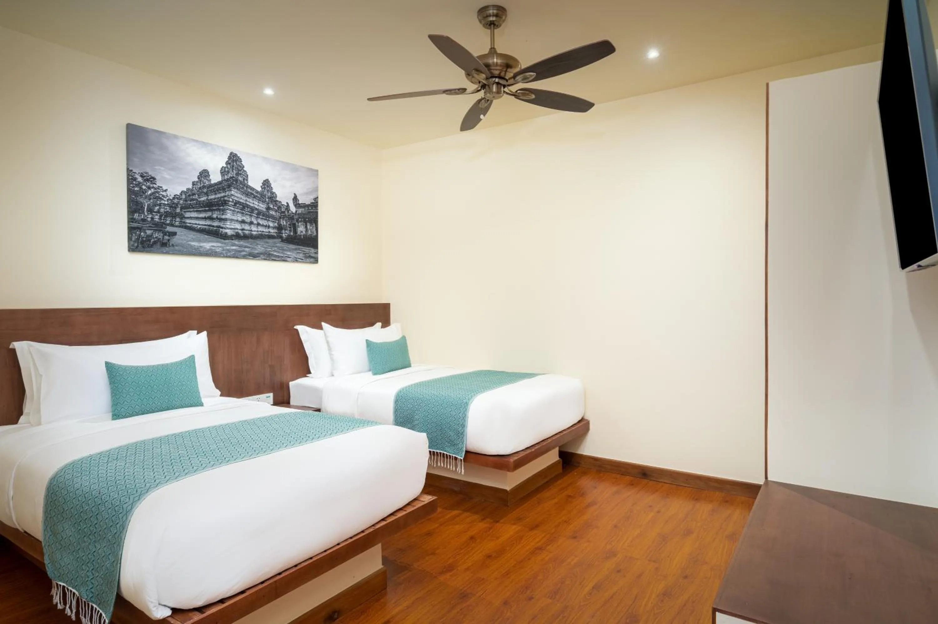 Bed in Amatak Boutique Hotel